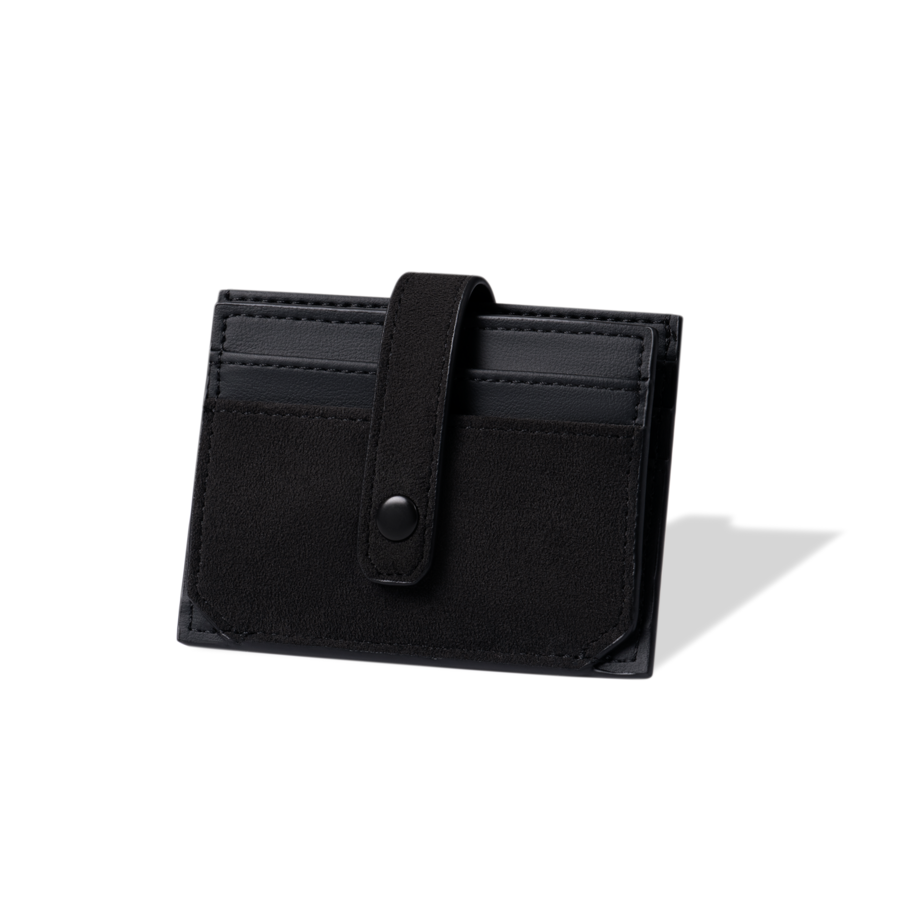 RFID-Blocking Alcantara Slim Wallet MVST#color_black