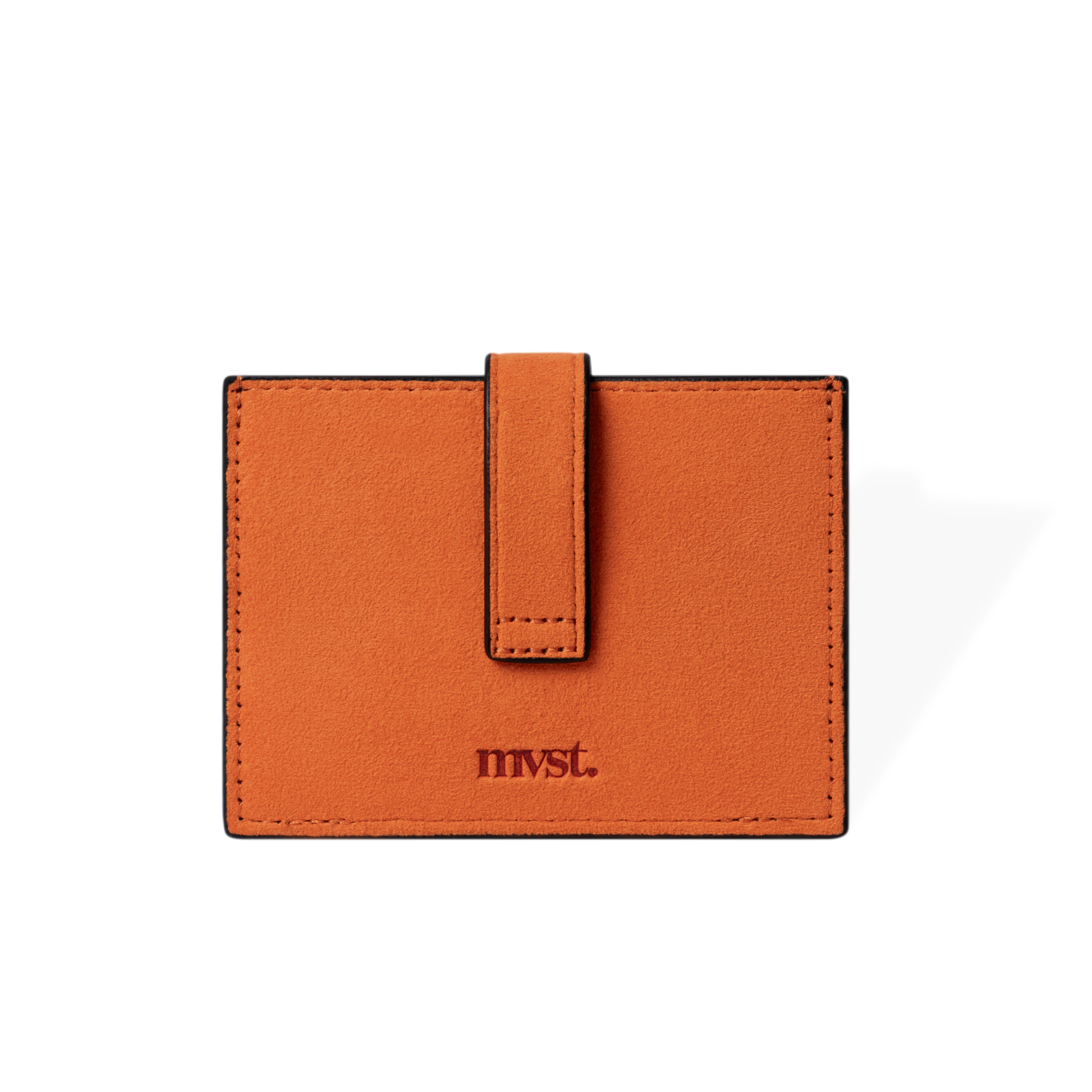RFID-Blocking Alcantara Slim Wallet MVST#color_orange
