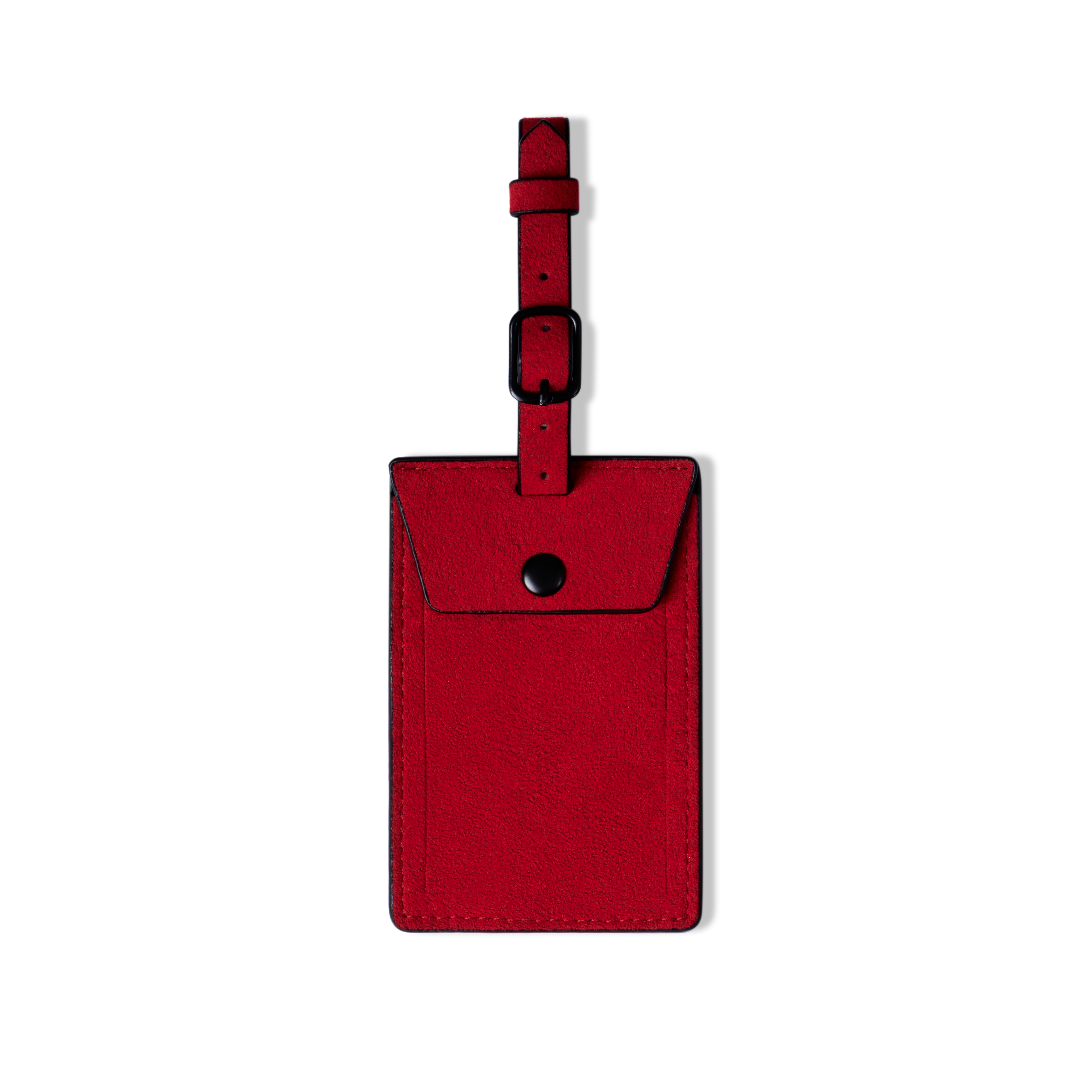Alcantara Luggage Tag MVST#color_red