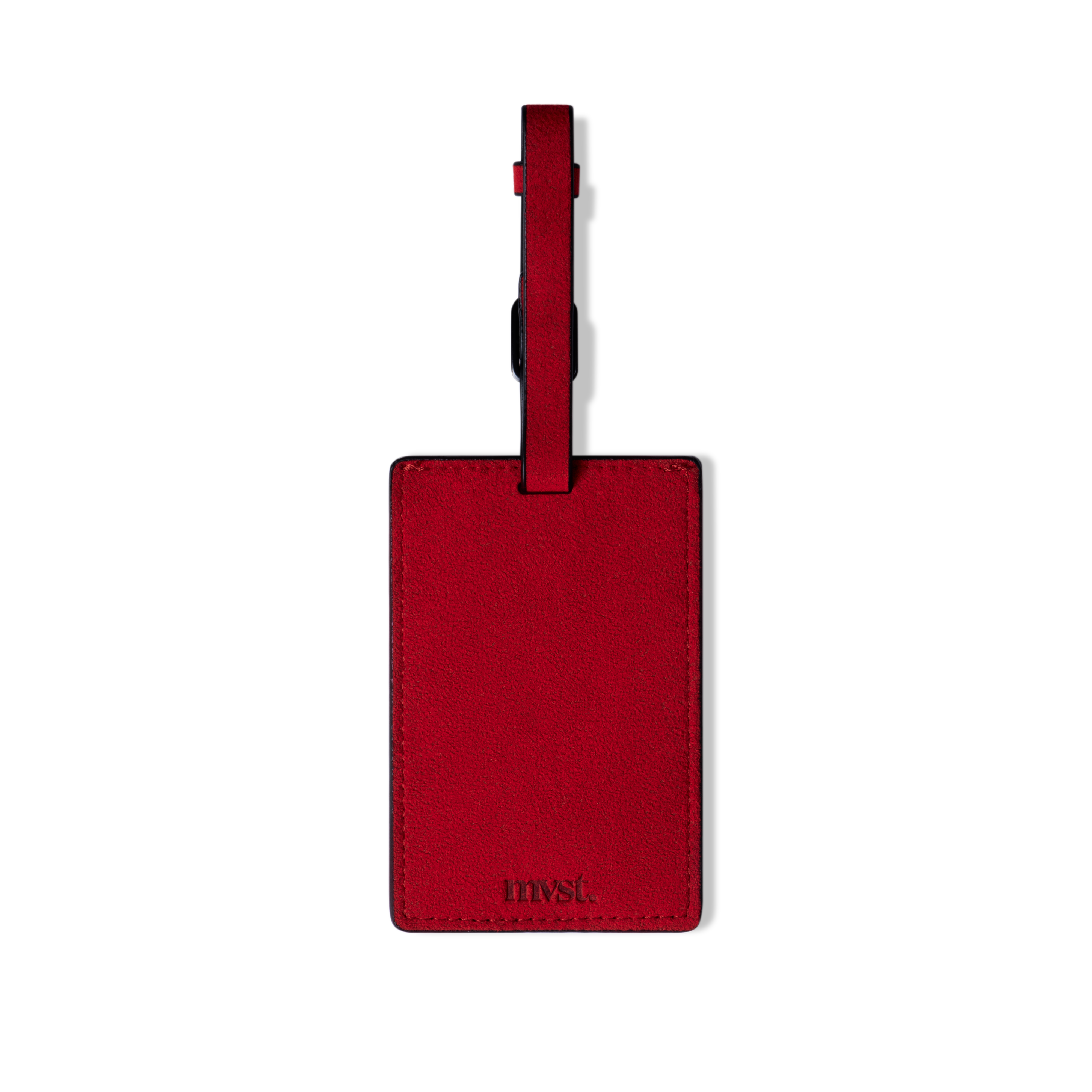 Alcantara Luggage Tag MVST#color_red