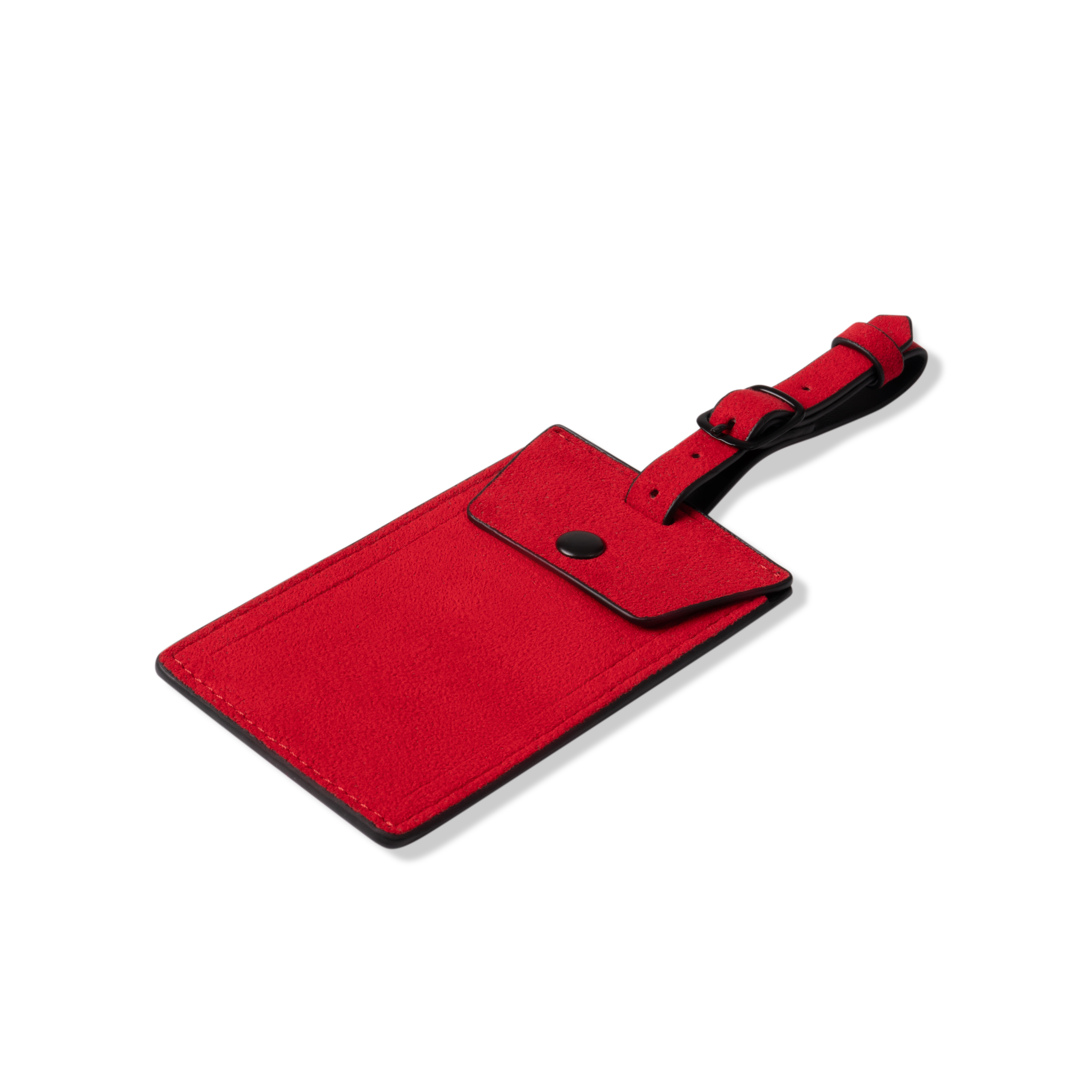 Alcantara Luggage Tag MVST#color_red