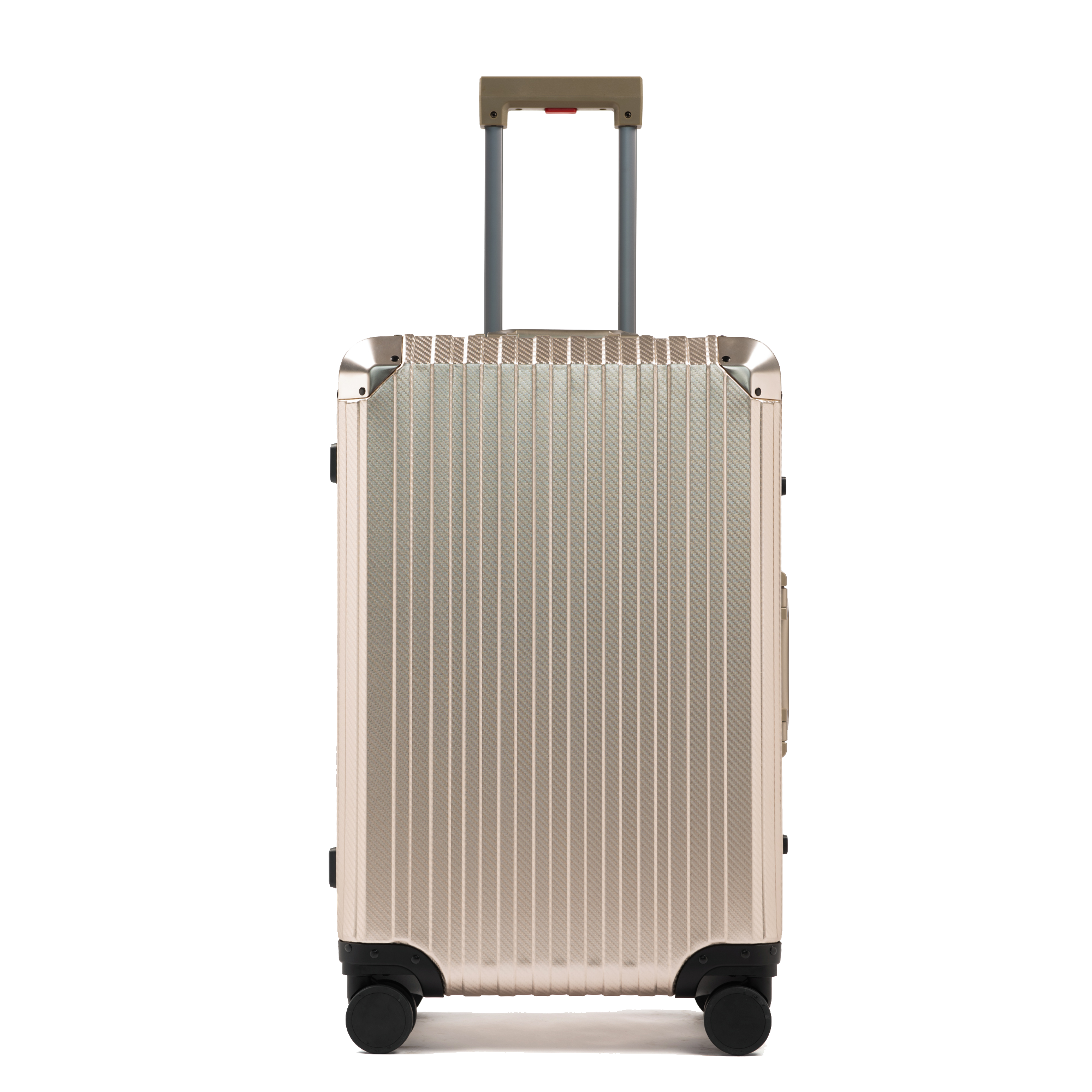 TREK Aluminum Suitcase Champagne MVST