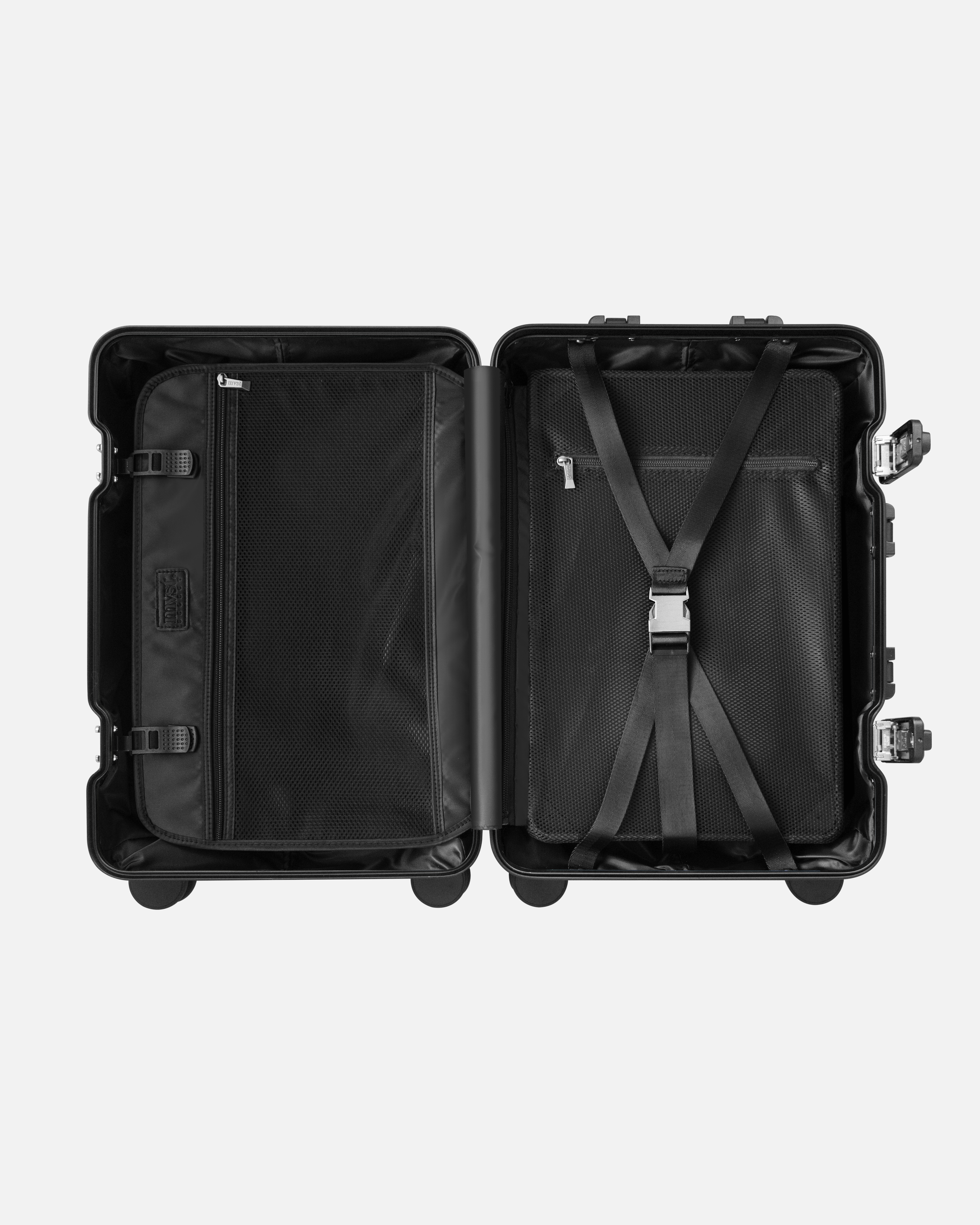 Maleta TREK Aluminio Negro