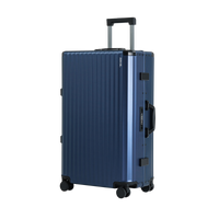 SPACE Aluminum Suitcase Navy MVST