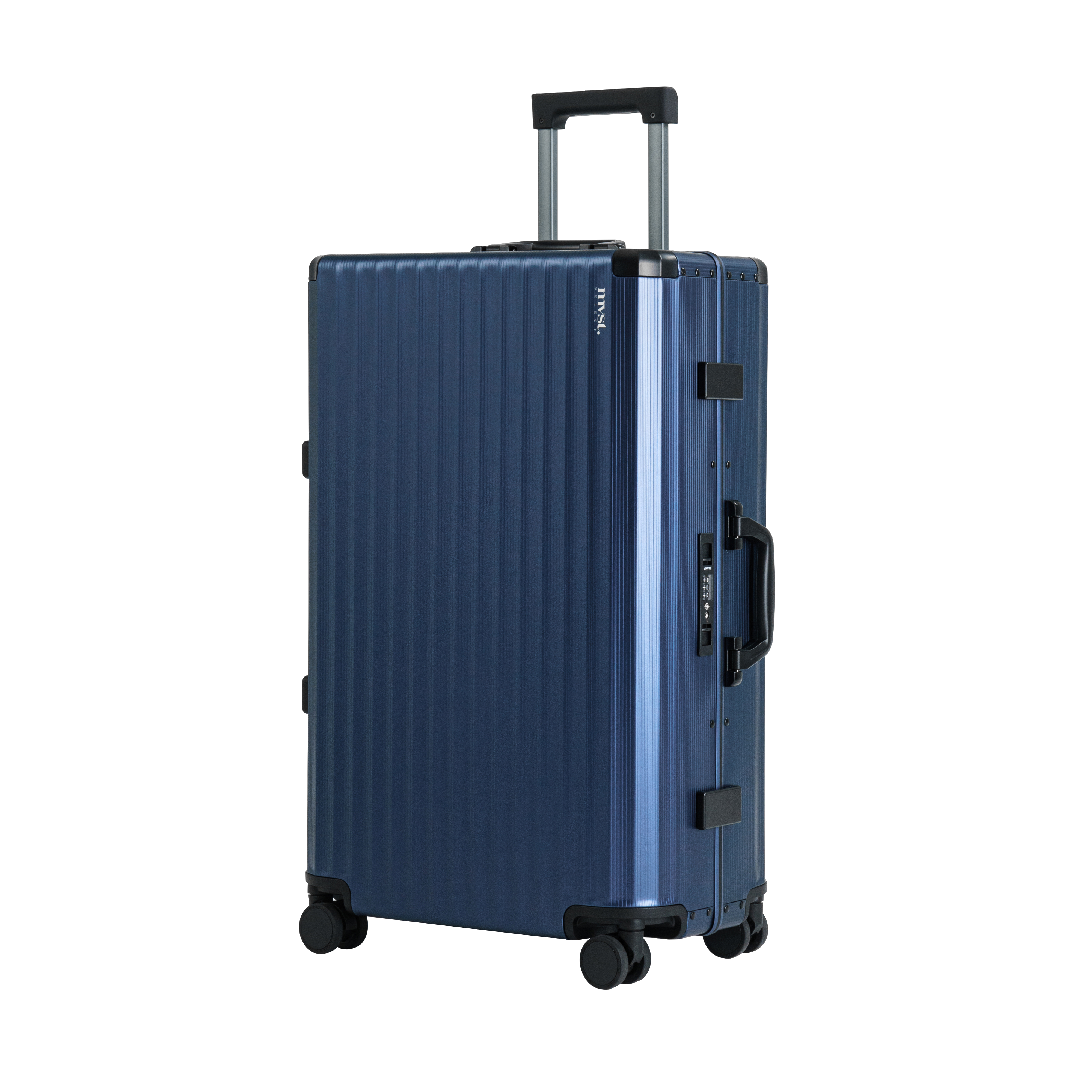 SPACE Aluminum Suitcase Navy MVST