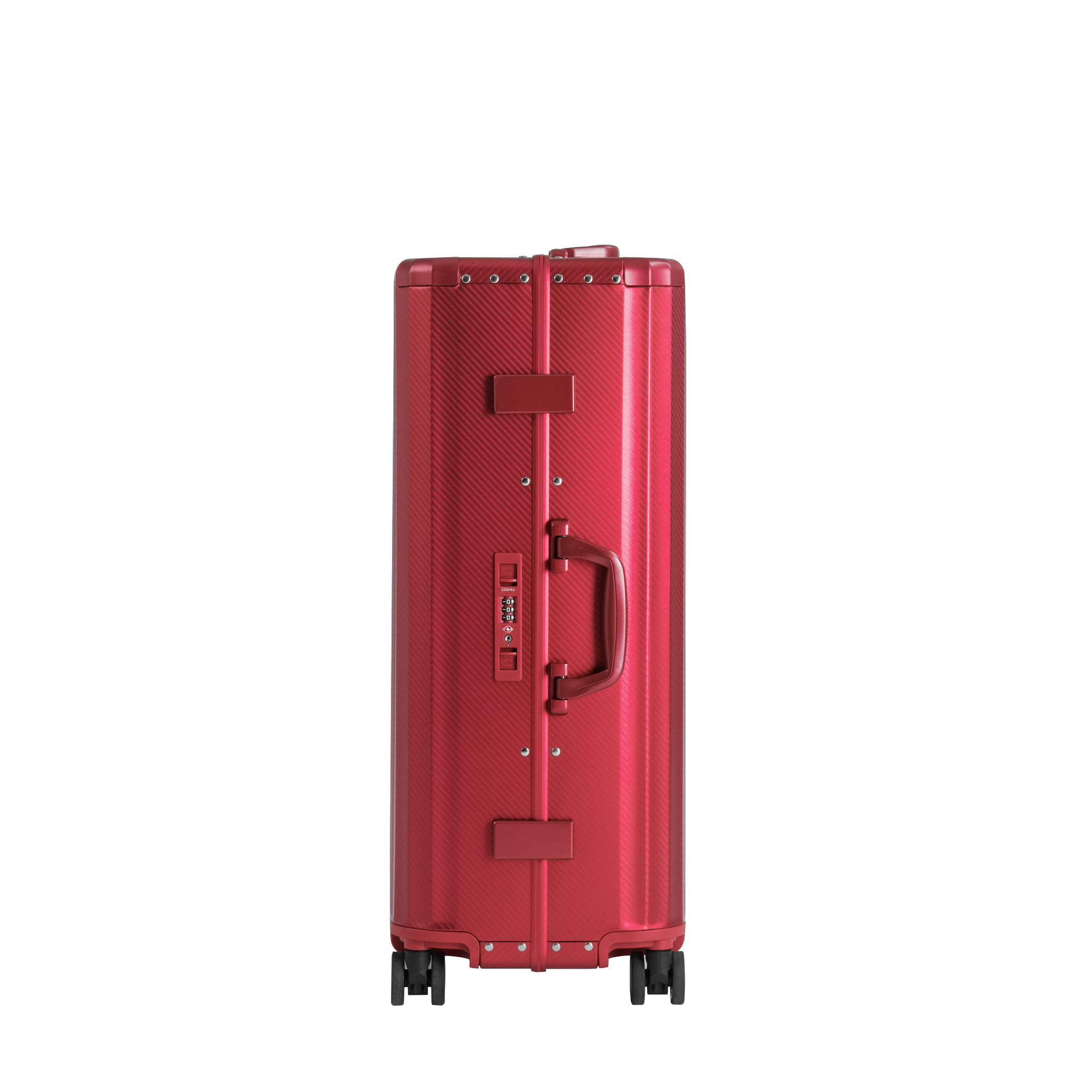 SPACE Aluminum Suitcase Red