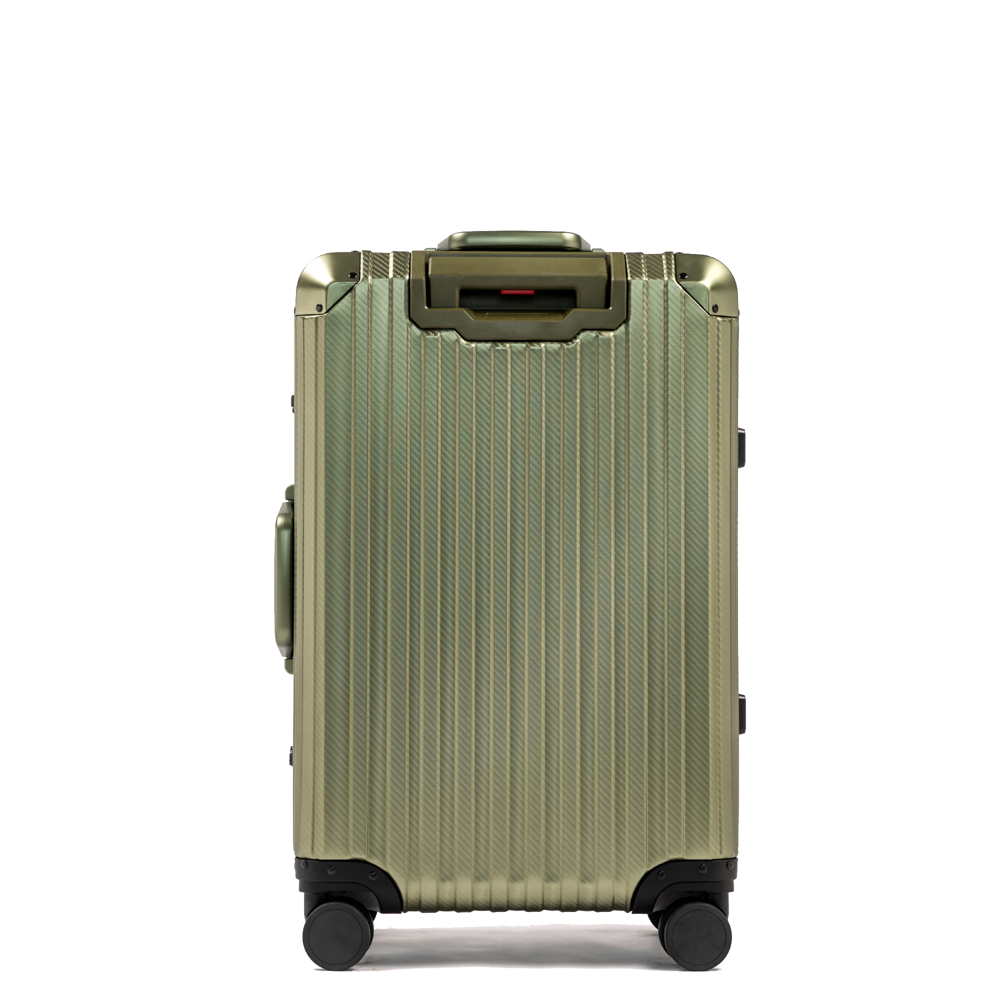 TREK Aluminum Suitcase Army Green MVST