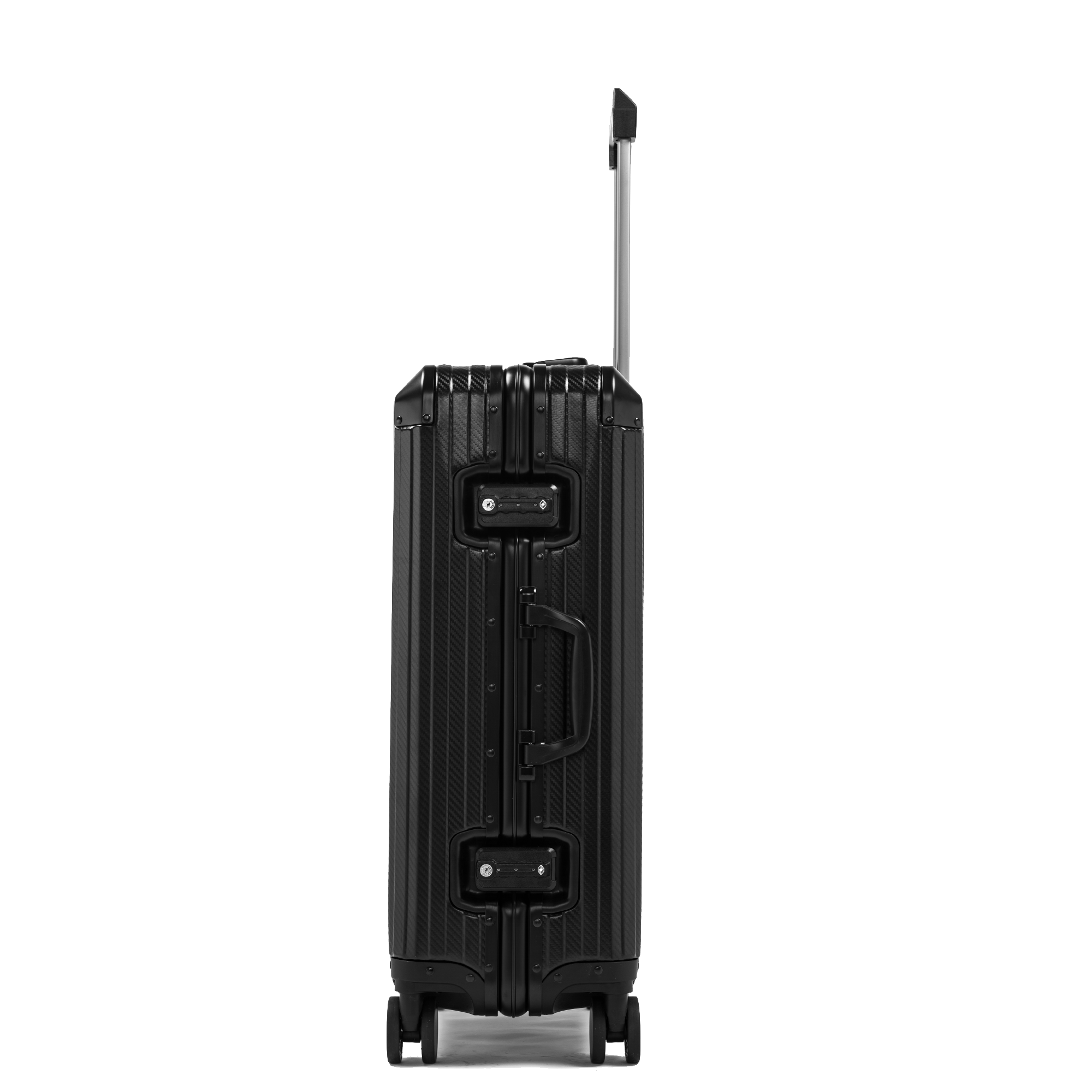 TREK Aluminum Suitcase Black MVST