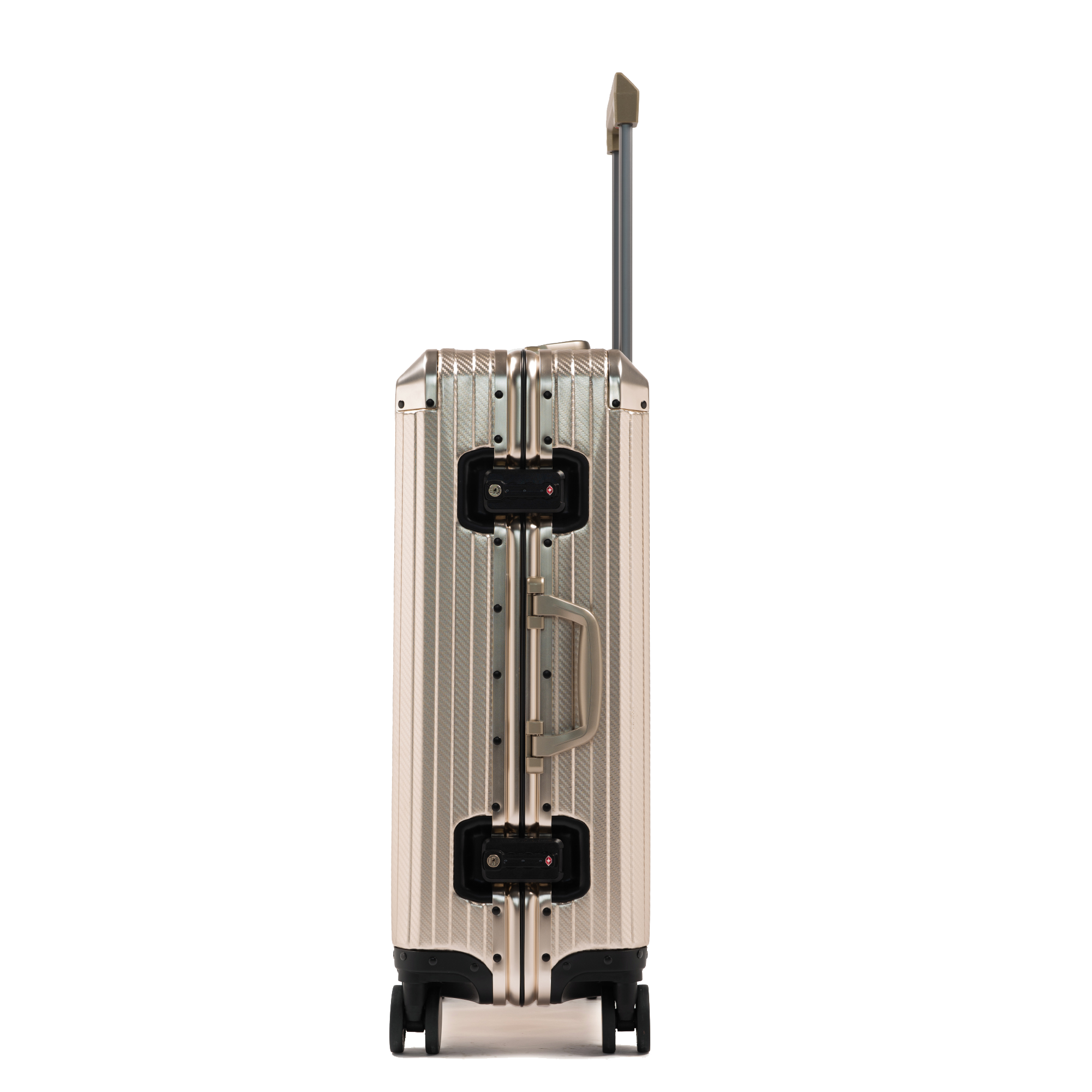 TREK Aluminum Suitcase Champagne MVST