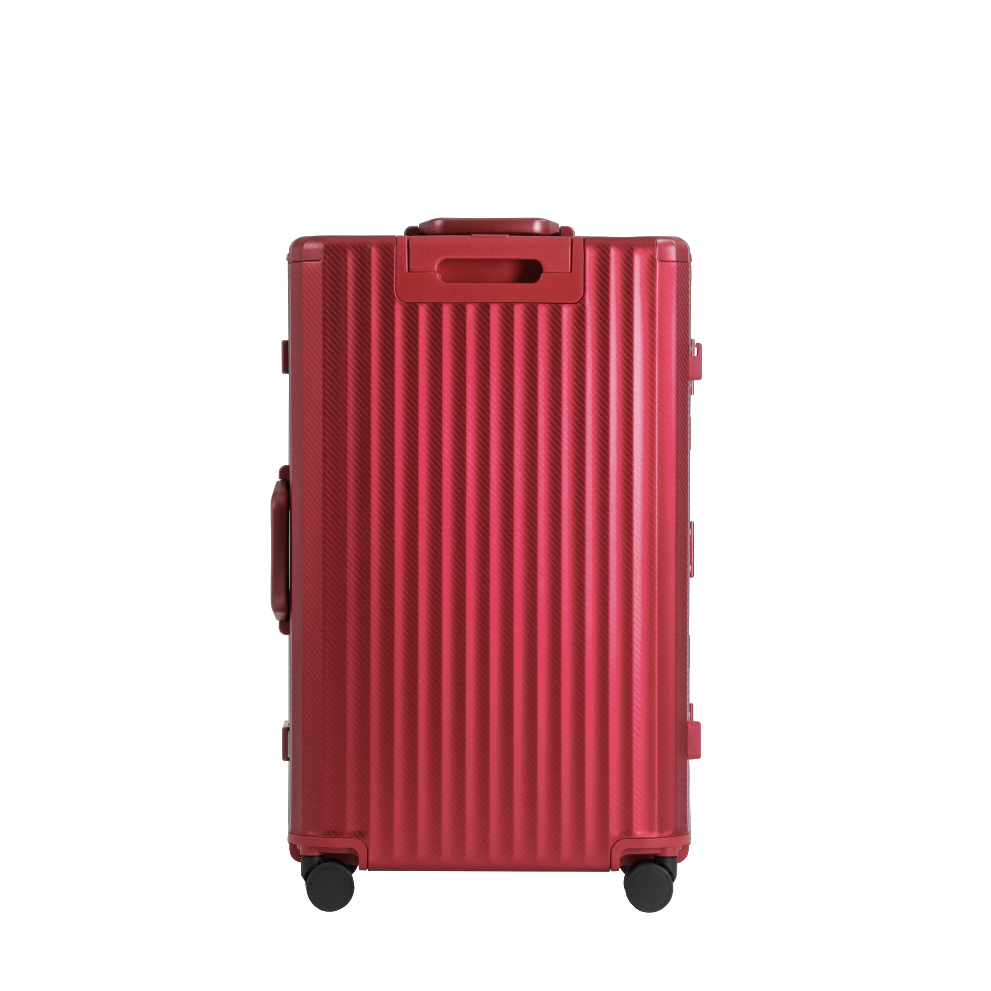 SPACE Aluminum Suitcase Red