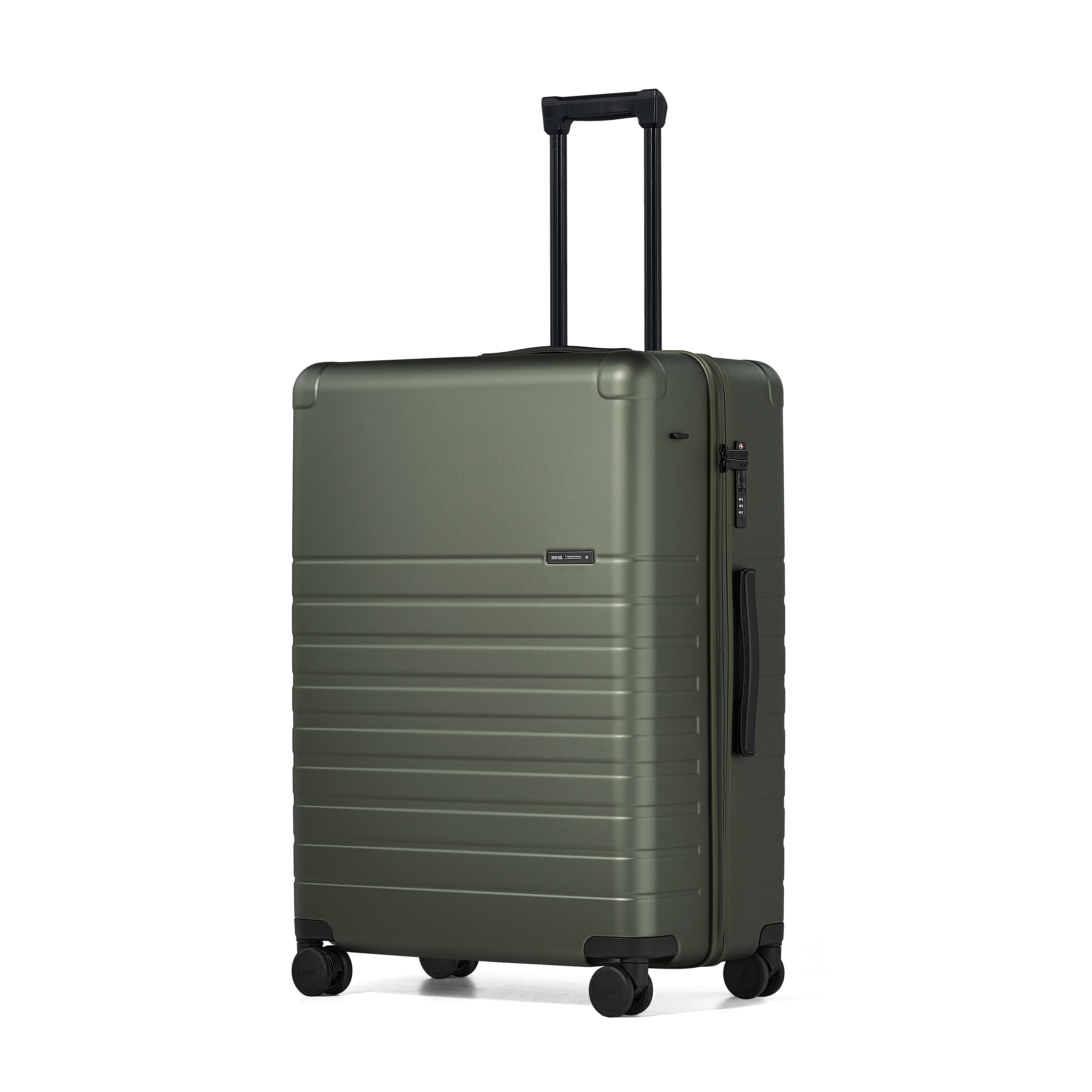 Essential Collection Suitcase Dark Olive Metallic MVST#size_Large