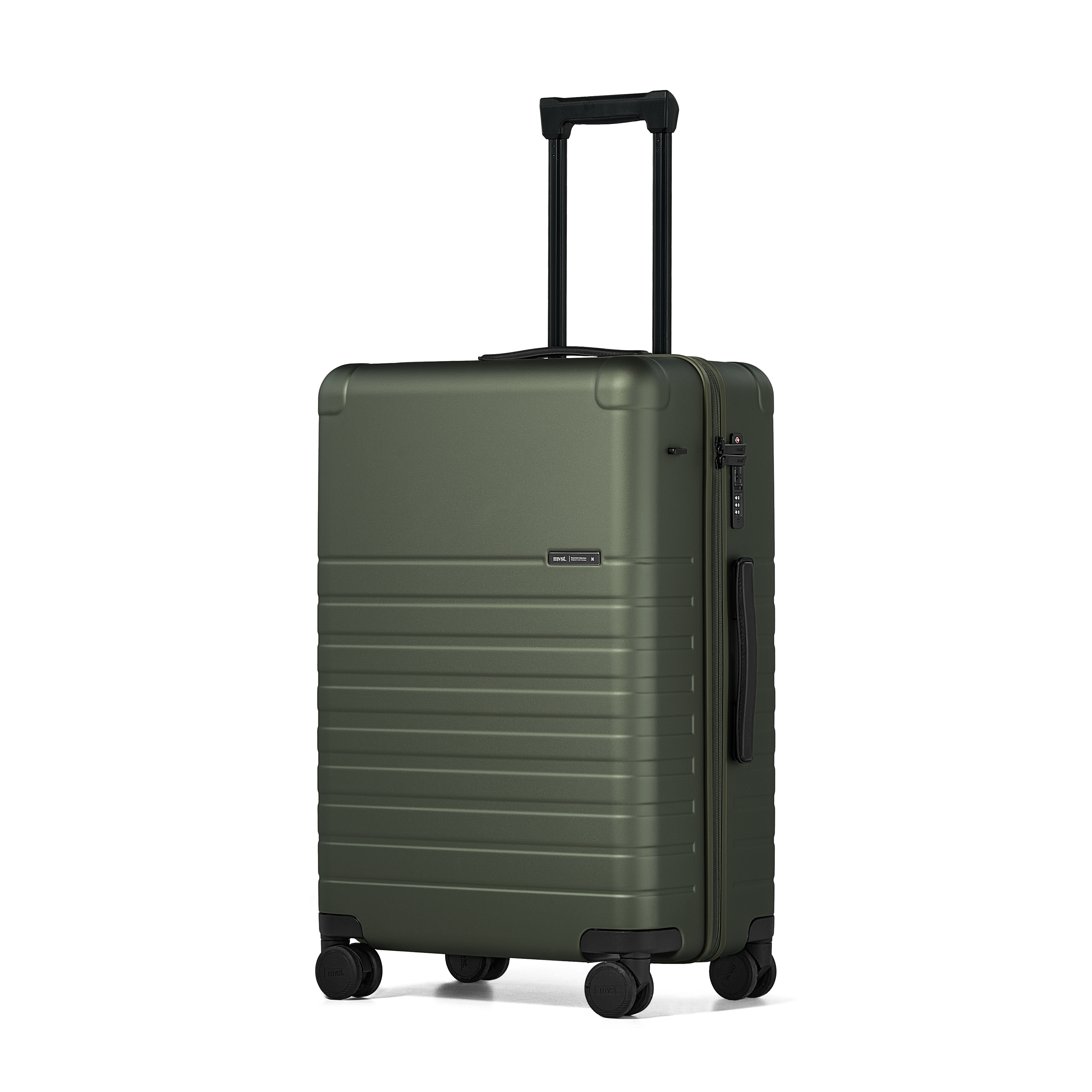 Essential Collection Suitcase Dark Olive Metallic MVST#size_Medium