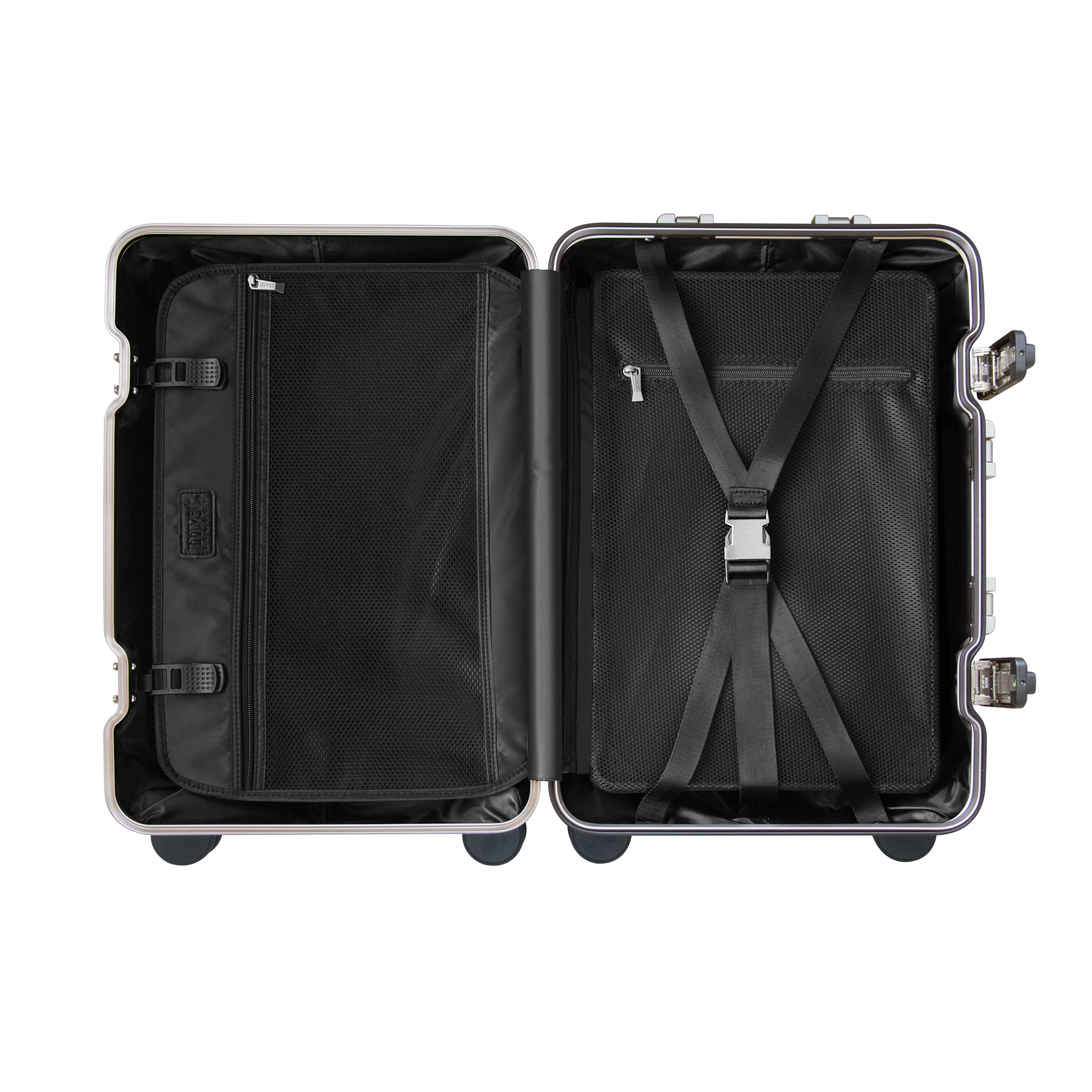 TREK Aluminum Suitcase Champagne MVST