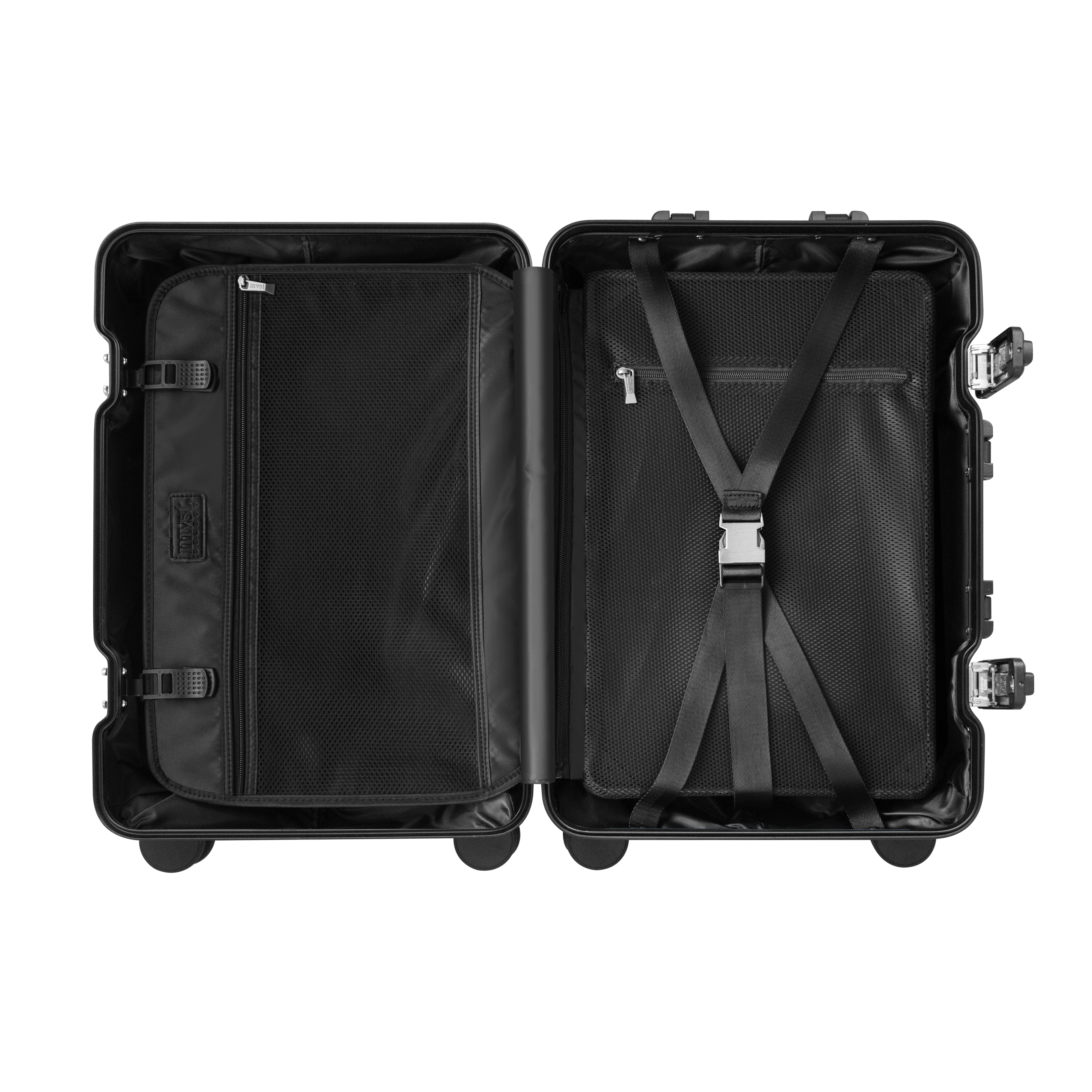 TREK Aluminum Suitcase Gunmetal MVST