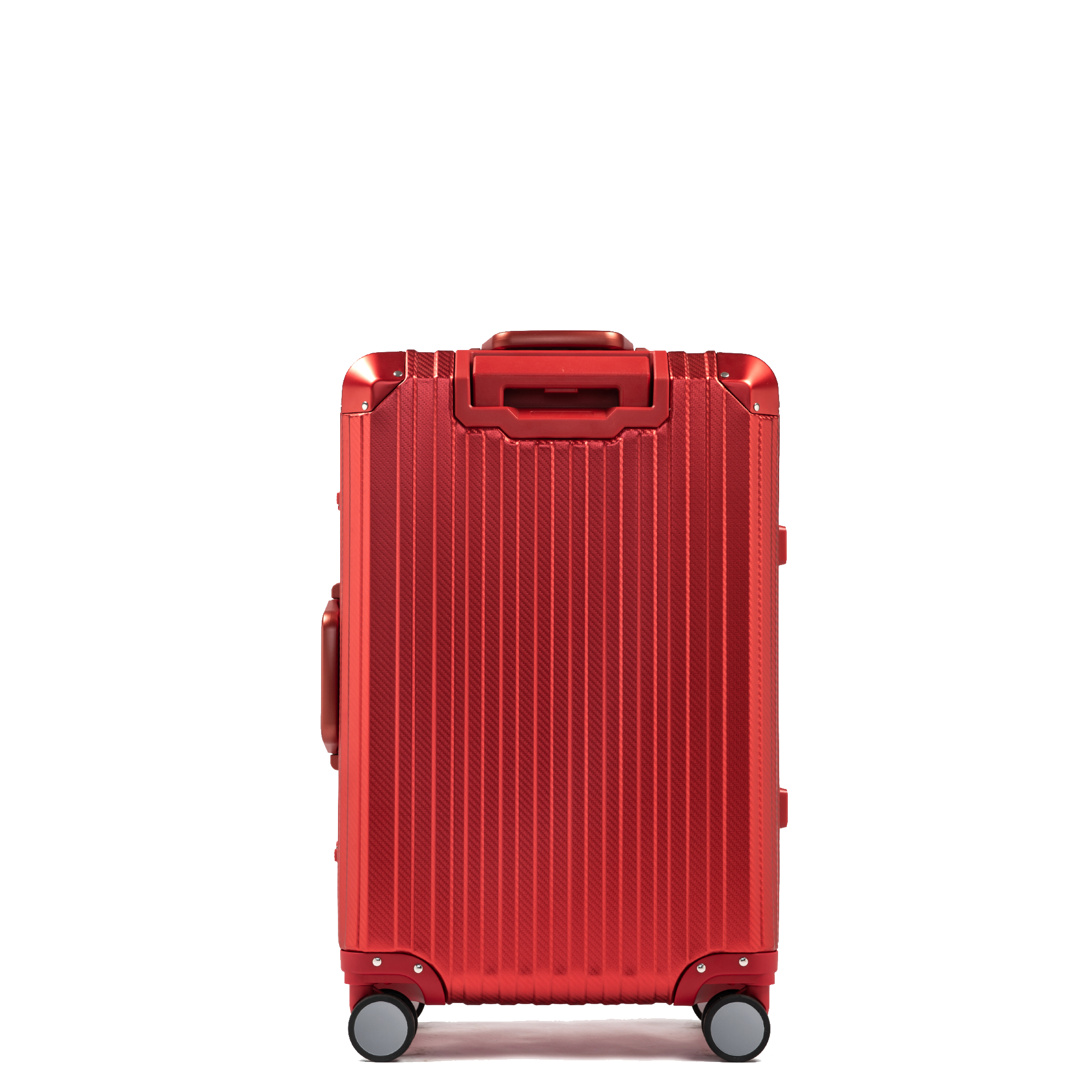 TREK Aluminum Suitcase Red MVST