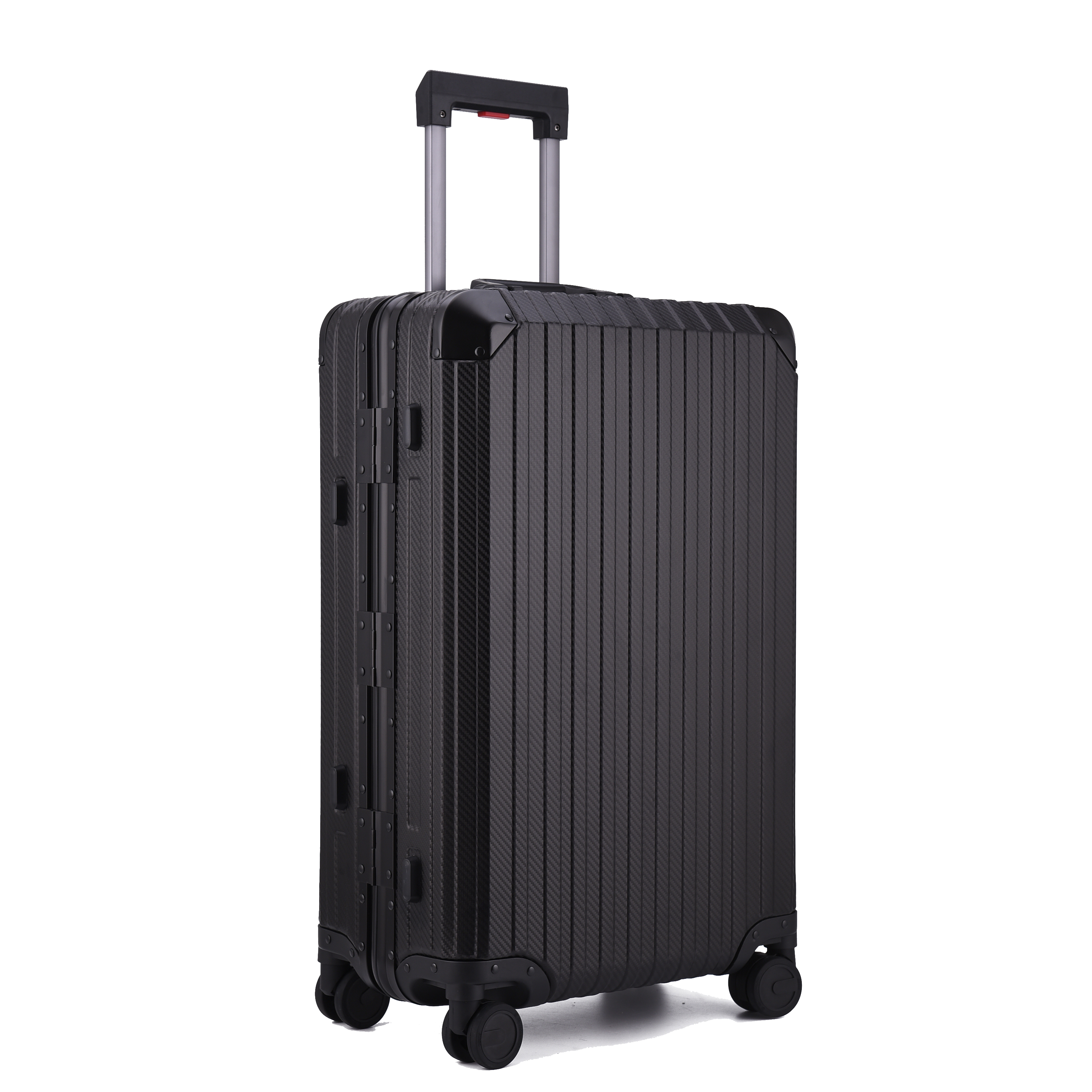 TREK Aluminum Suitcase Black MVST