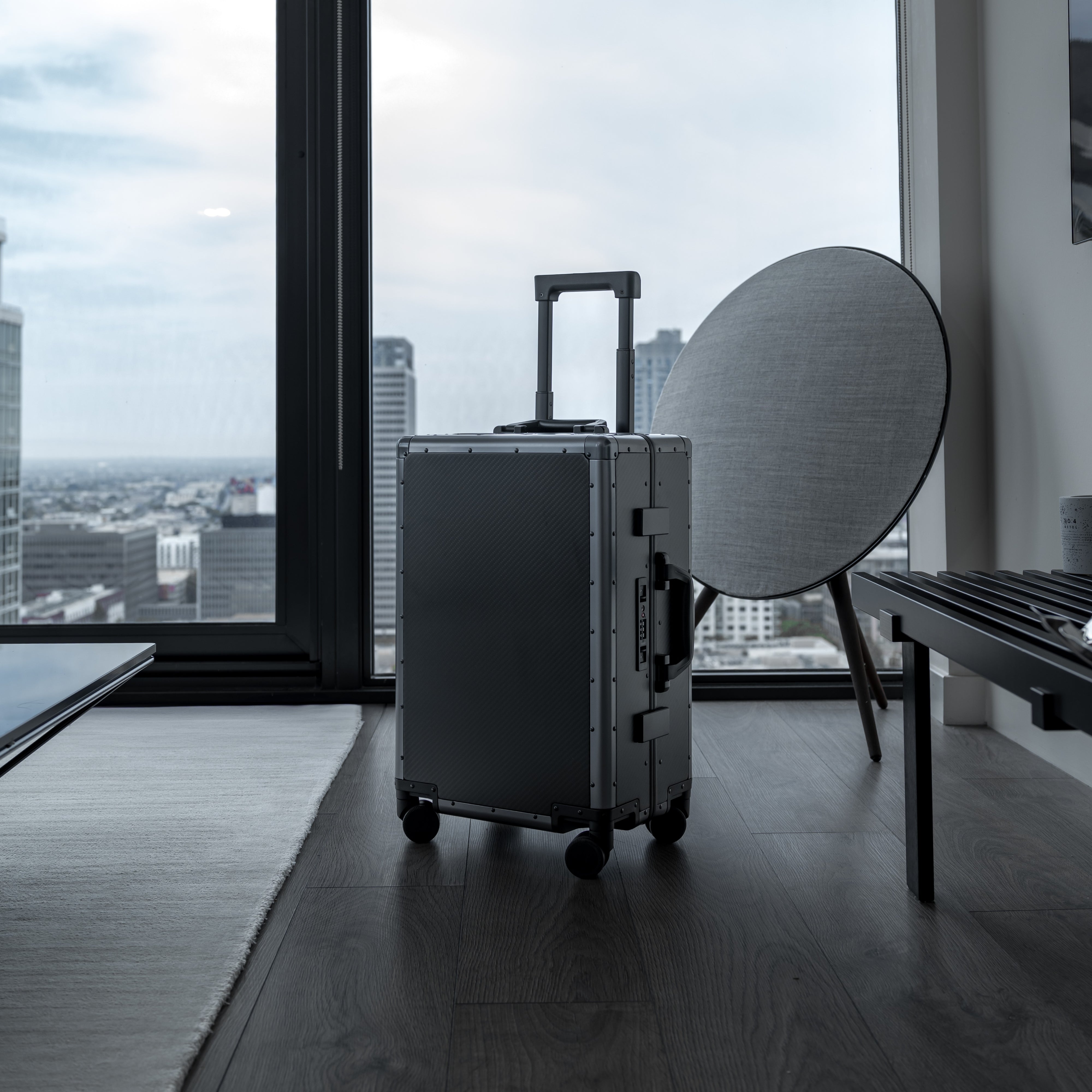 Valise en fibre de carbone Carbon X 2.0 Gunmetal