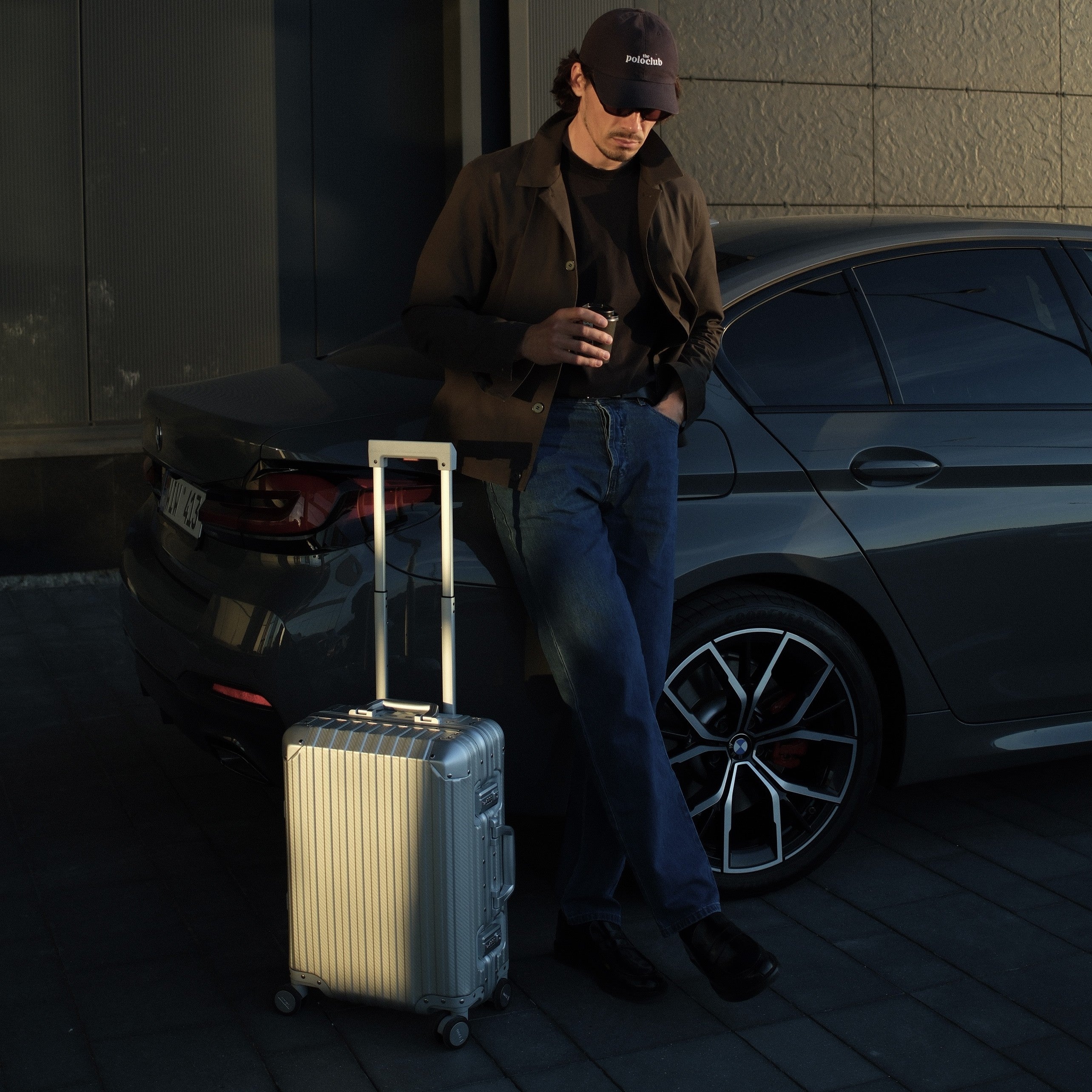 TREVA Valise Aluminium Argent