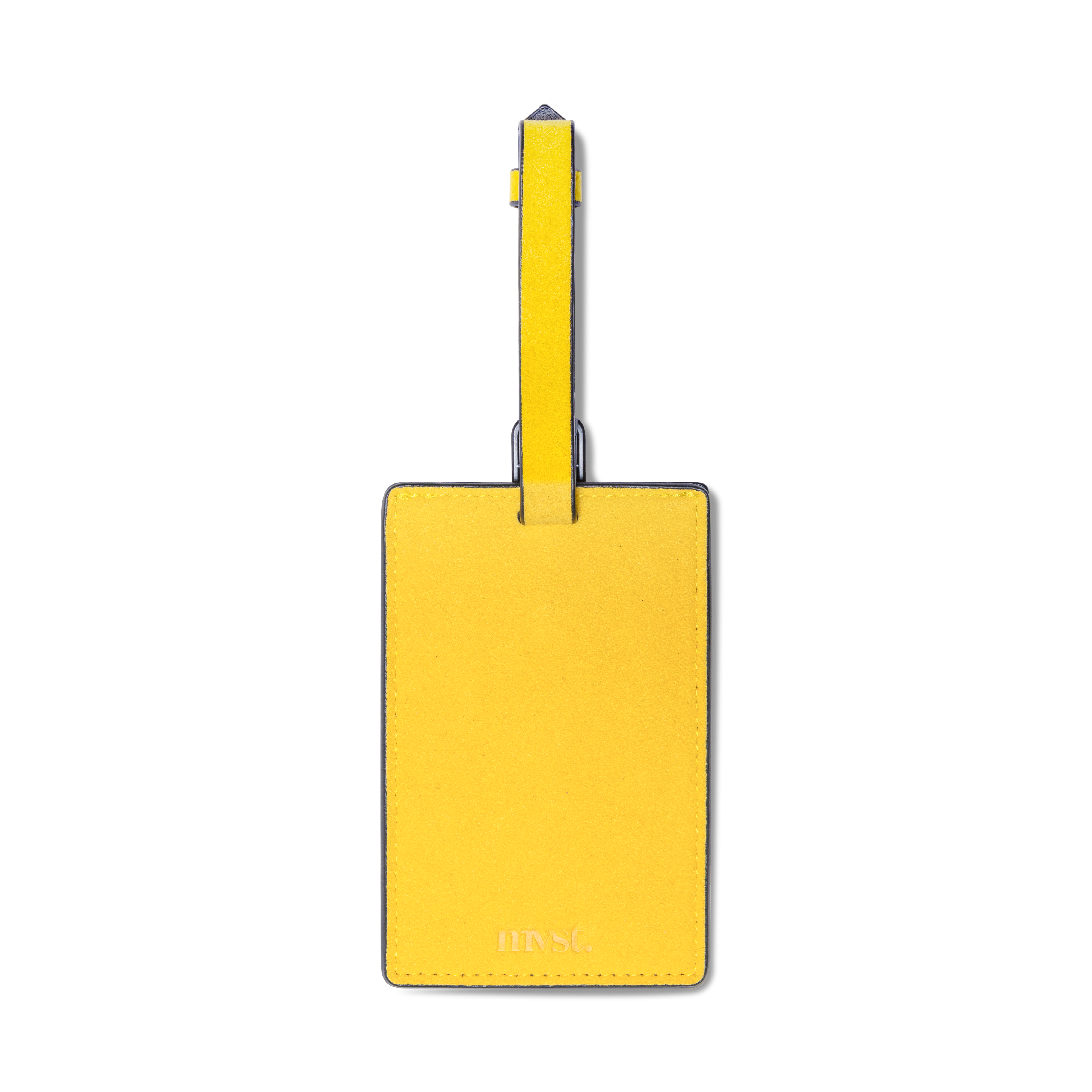 Alcantara Luggage Tag MVST#color_yellow