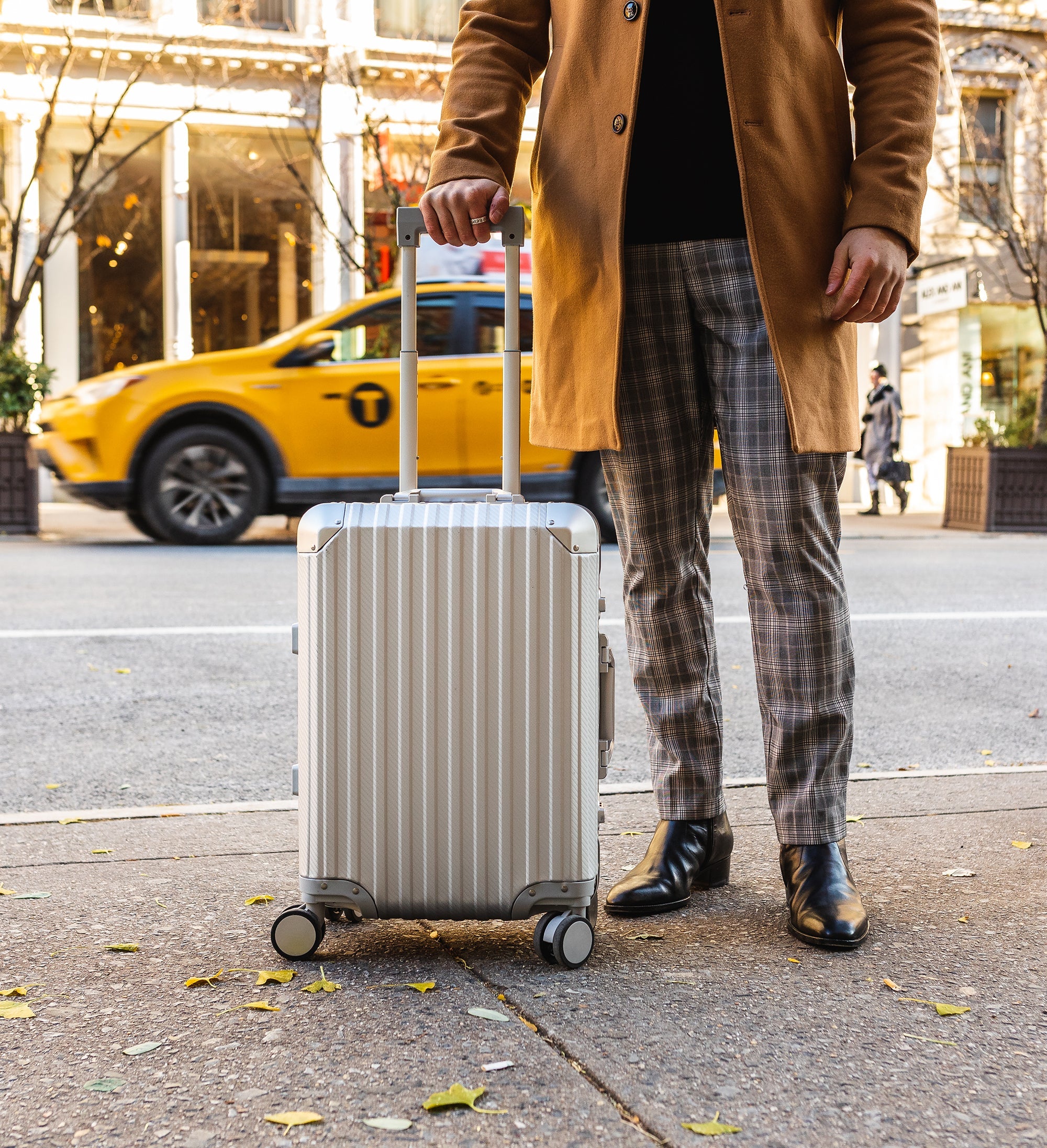 TREK Aluminum Suitcase Silver MVST