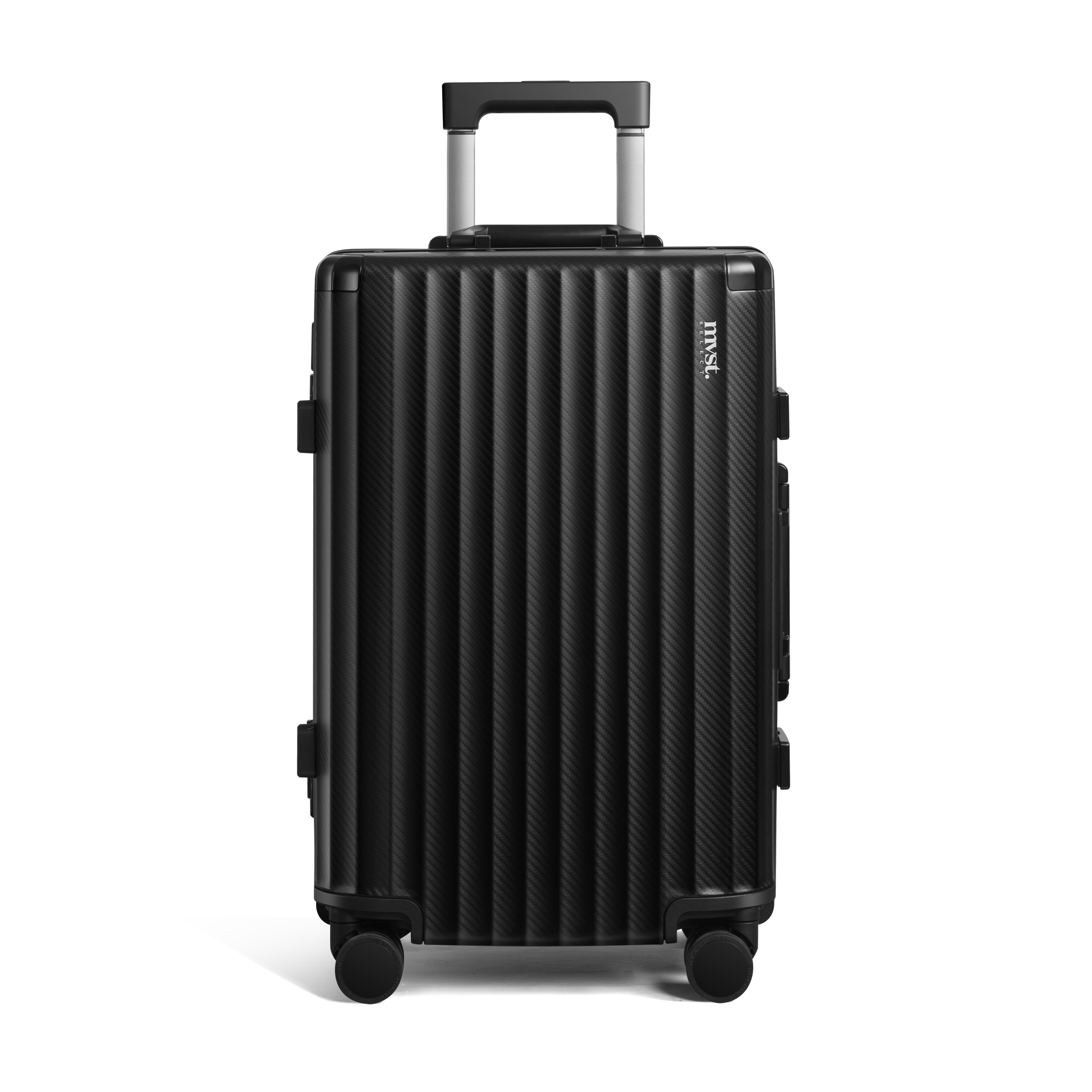 SPACE Aluminum Suitcase Black MVST