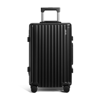 SPACE Aluminum Suitcase Black MVST
