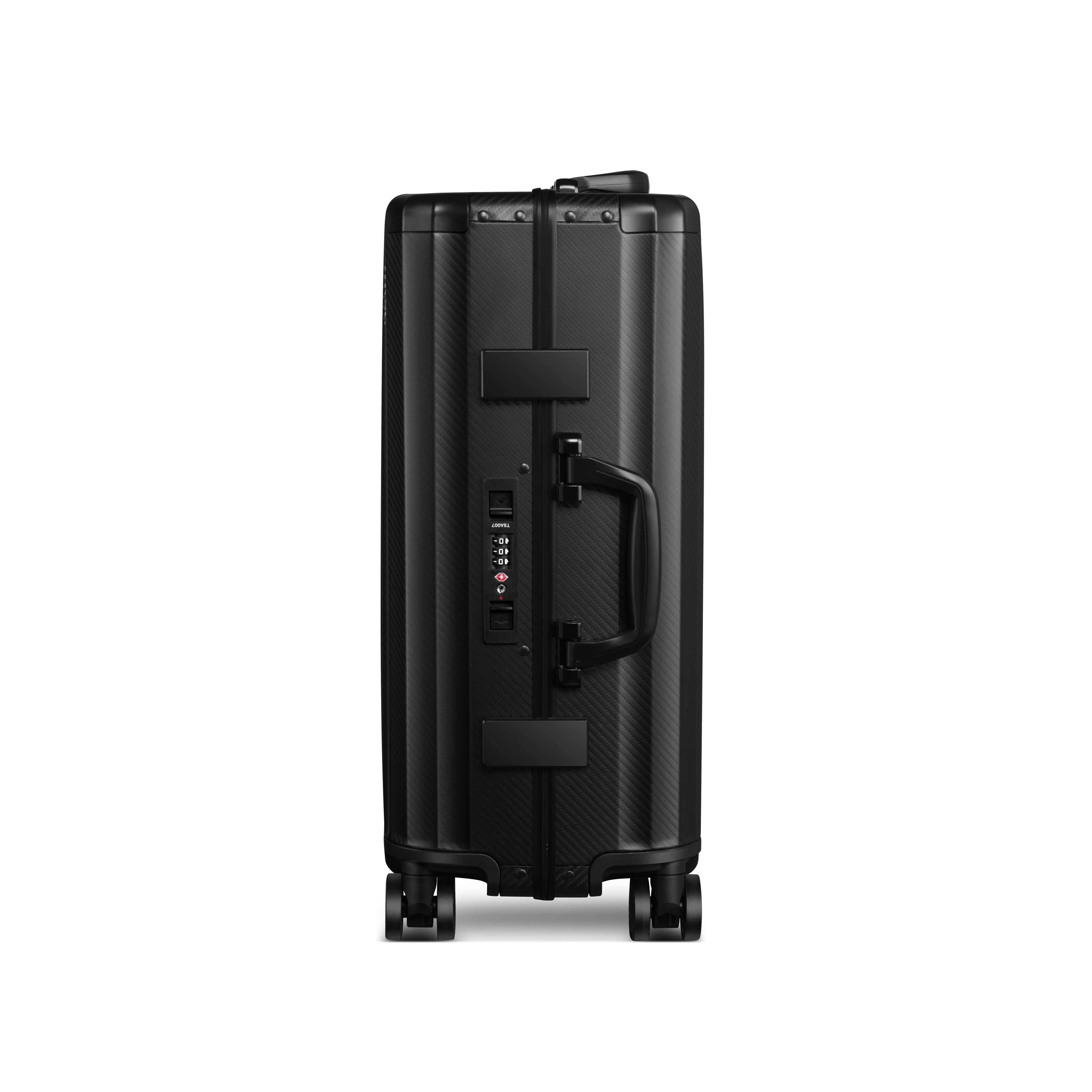 SPACE Aluminum Suitcase Black MVST