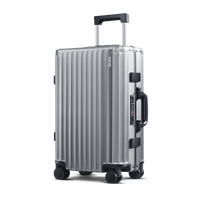 SPACE Aluminum Suitcase Gunmetal MVST