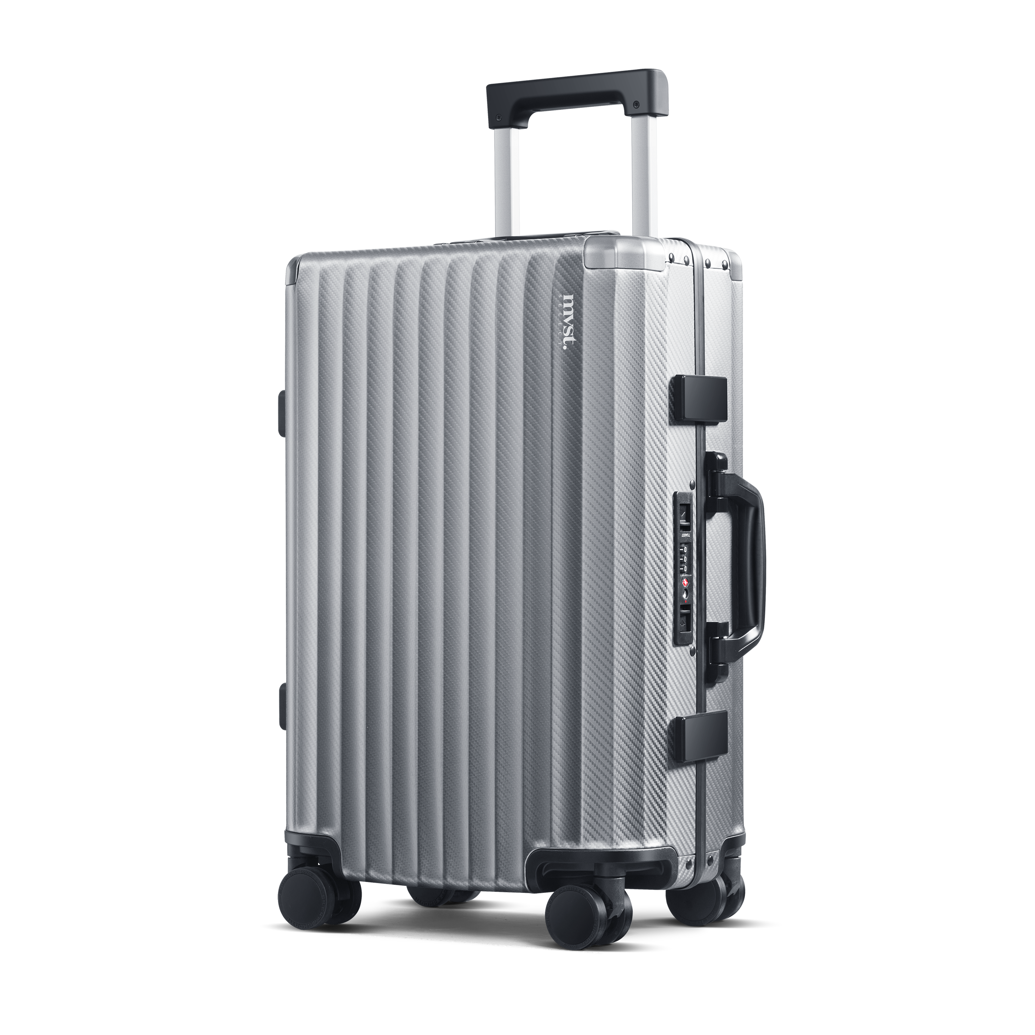 SPACE Aluminum Suitcase Gunmetal MVST