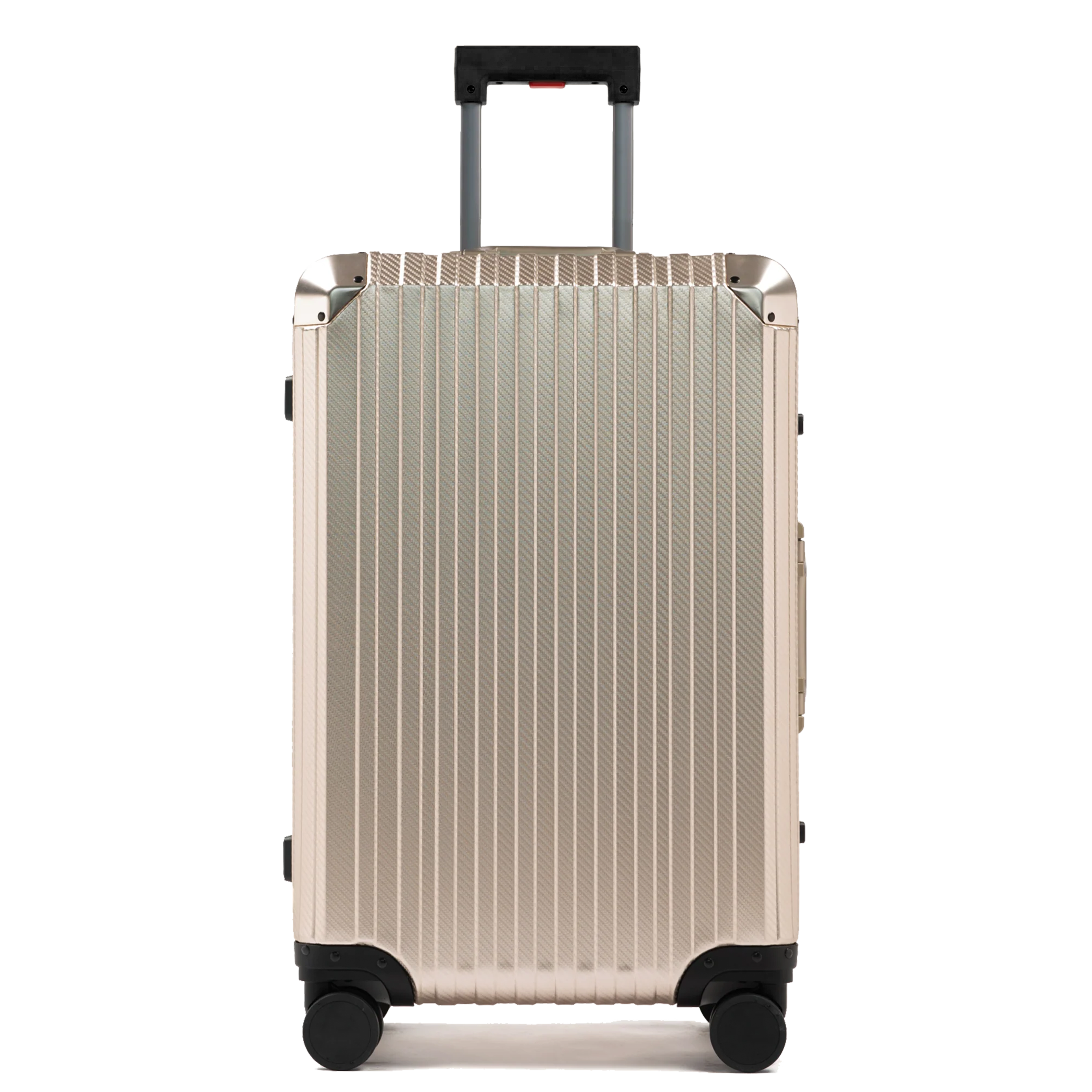 TREK Aluminum Suitcase Champagne