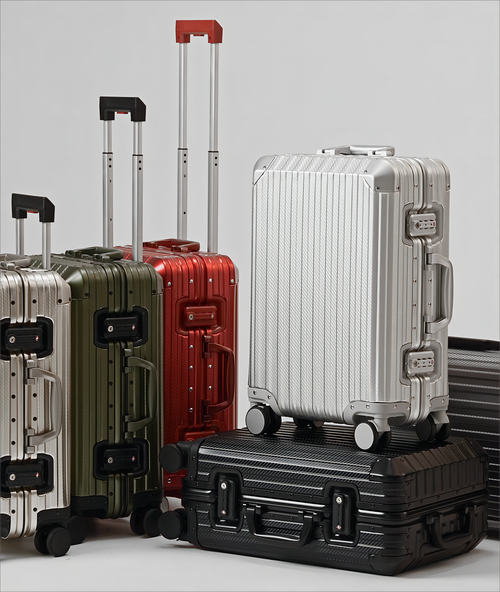 TREK Aluminum Suitcase Red | MVST