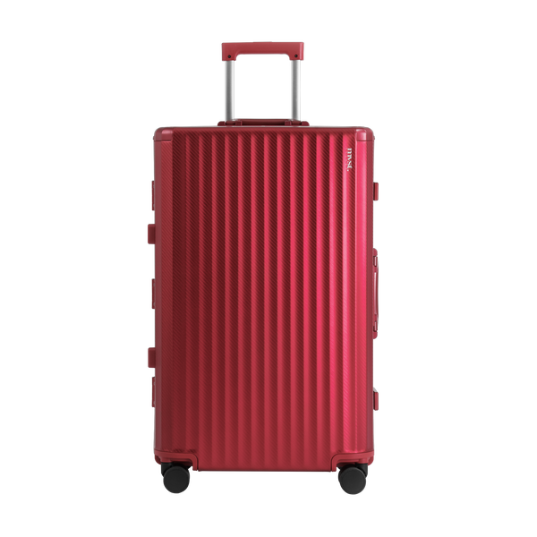 SPACE Aluminum Suitcase Red