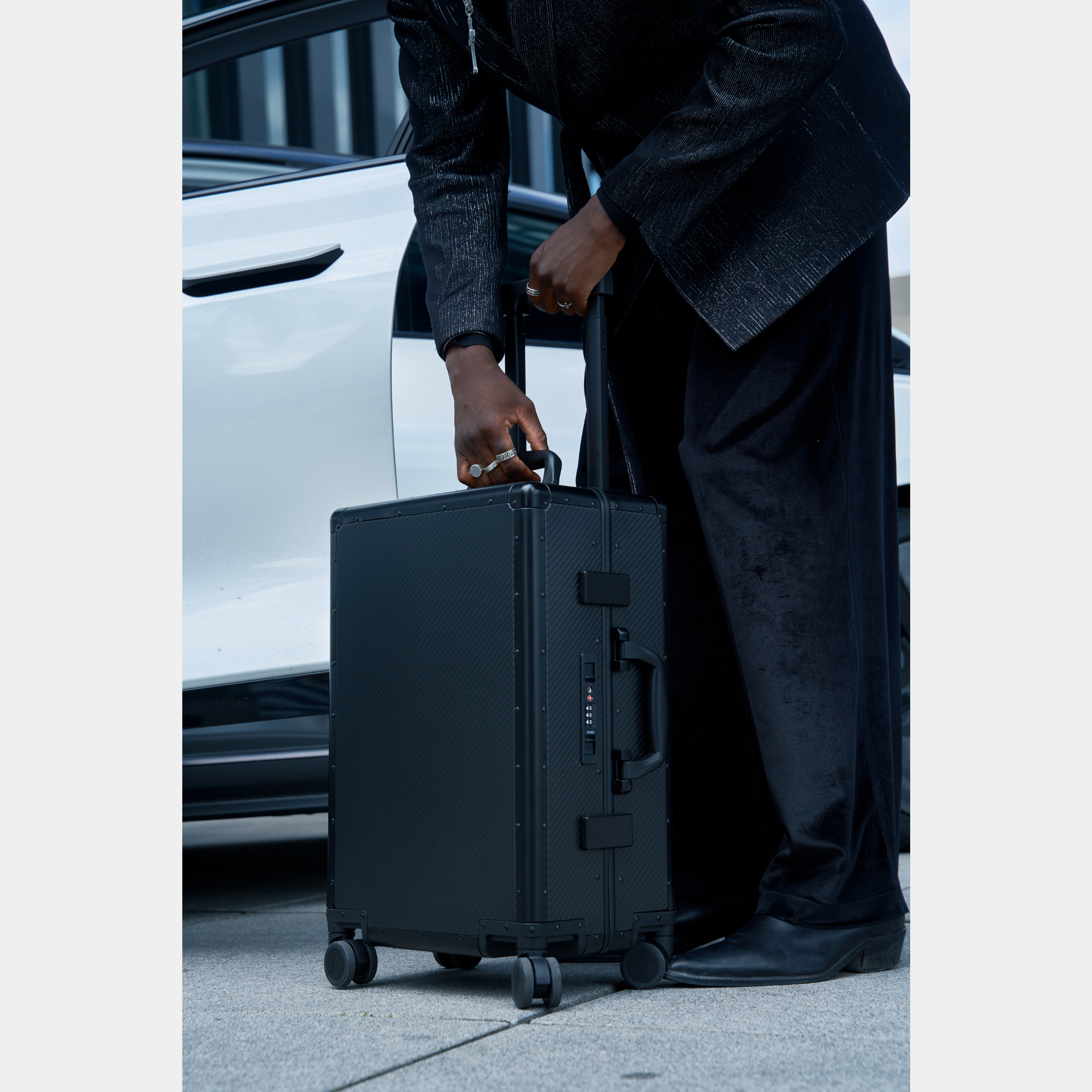 Valise en fibre de carbone Carbon X 2.0 noire