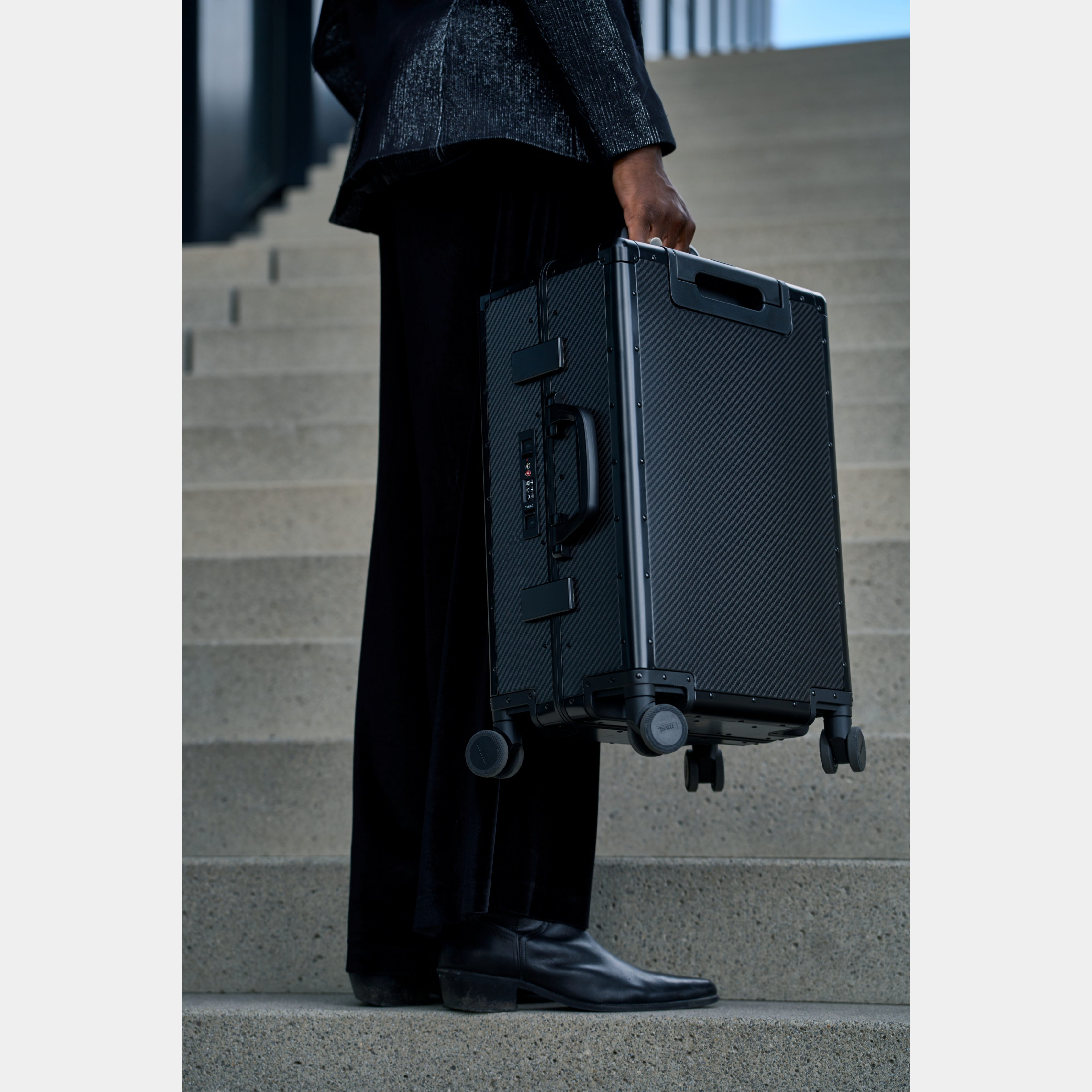Valise en fibre de carbone Carbon X 2.0 noire