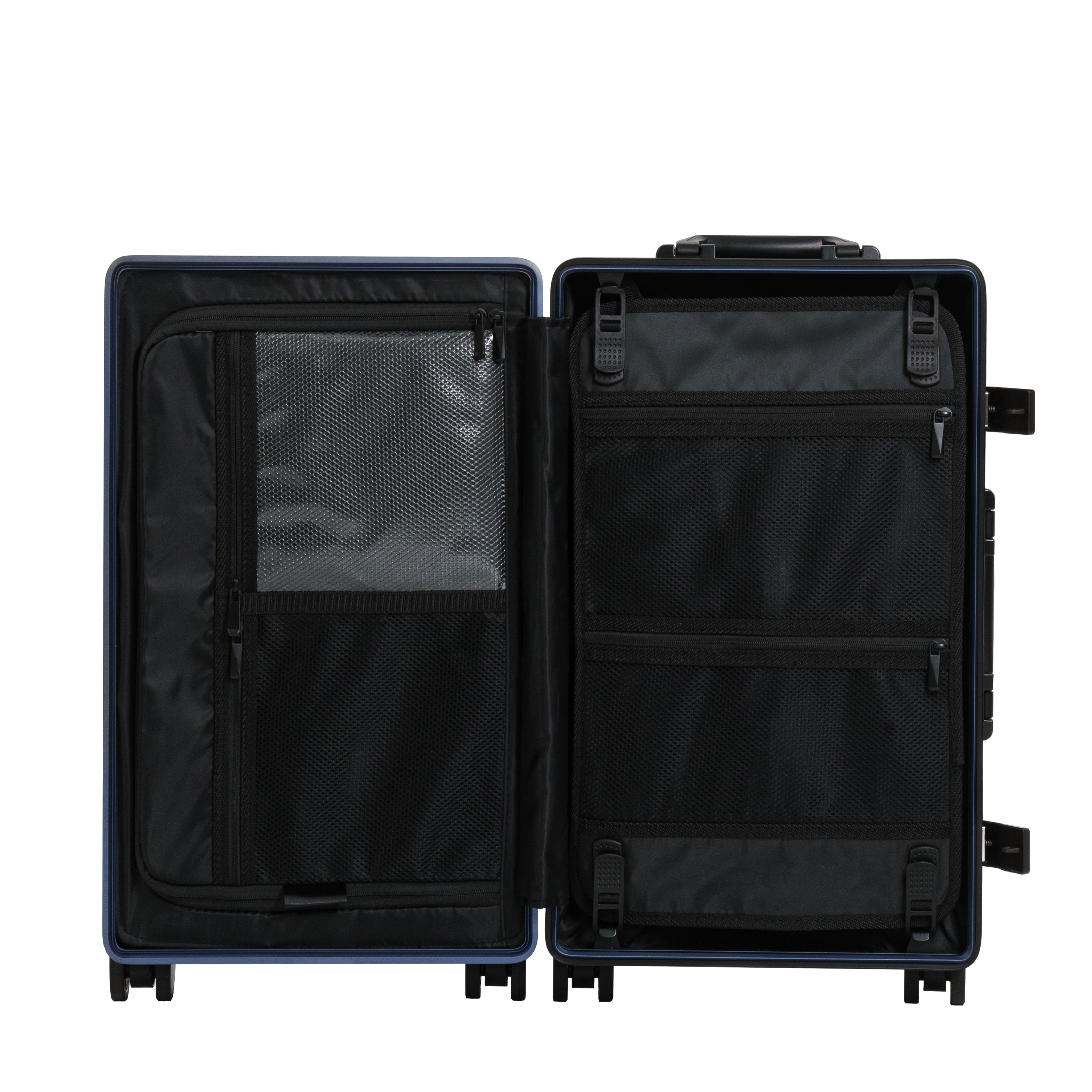 SPACE Aluminum Suitcase Navy
