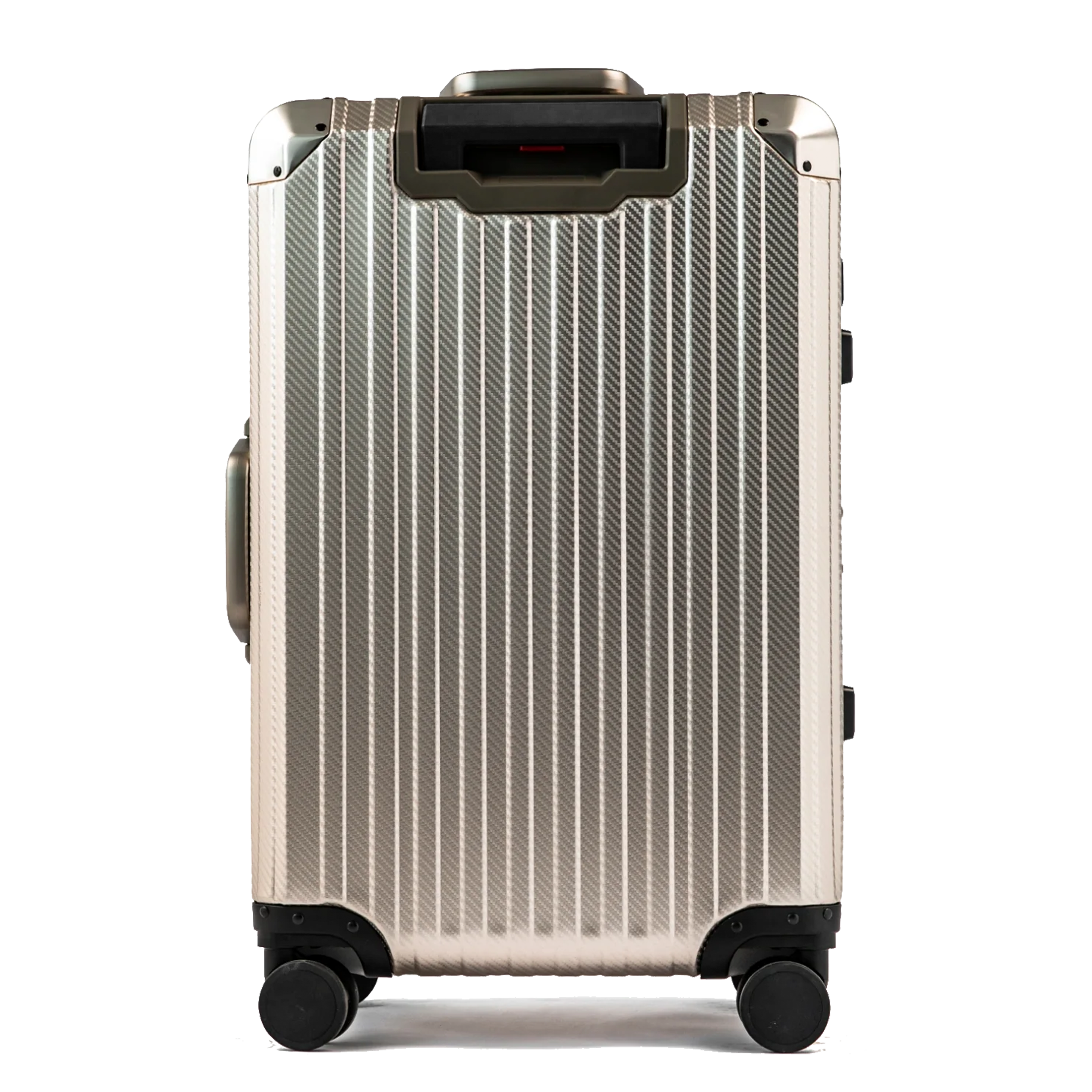 TREK Aluminum Suitcase Champagne