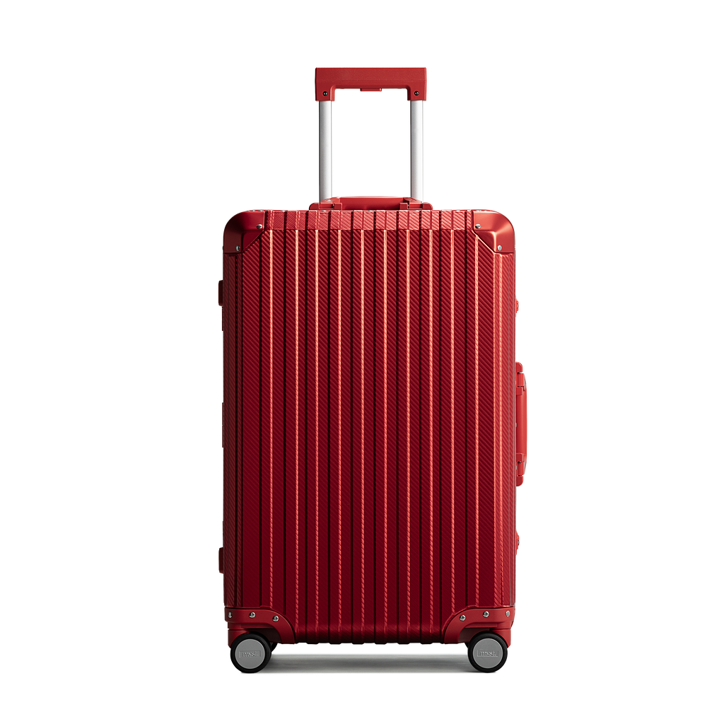 TREVA Aluminum Suitcase Red | MVST TREVA Aluminum Suitcase Red | MVST