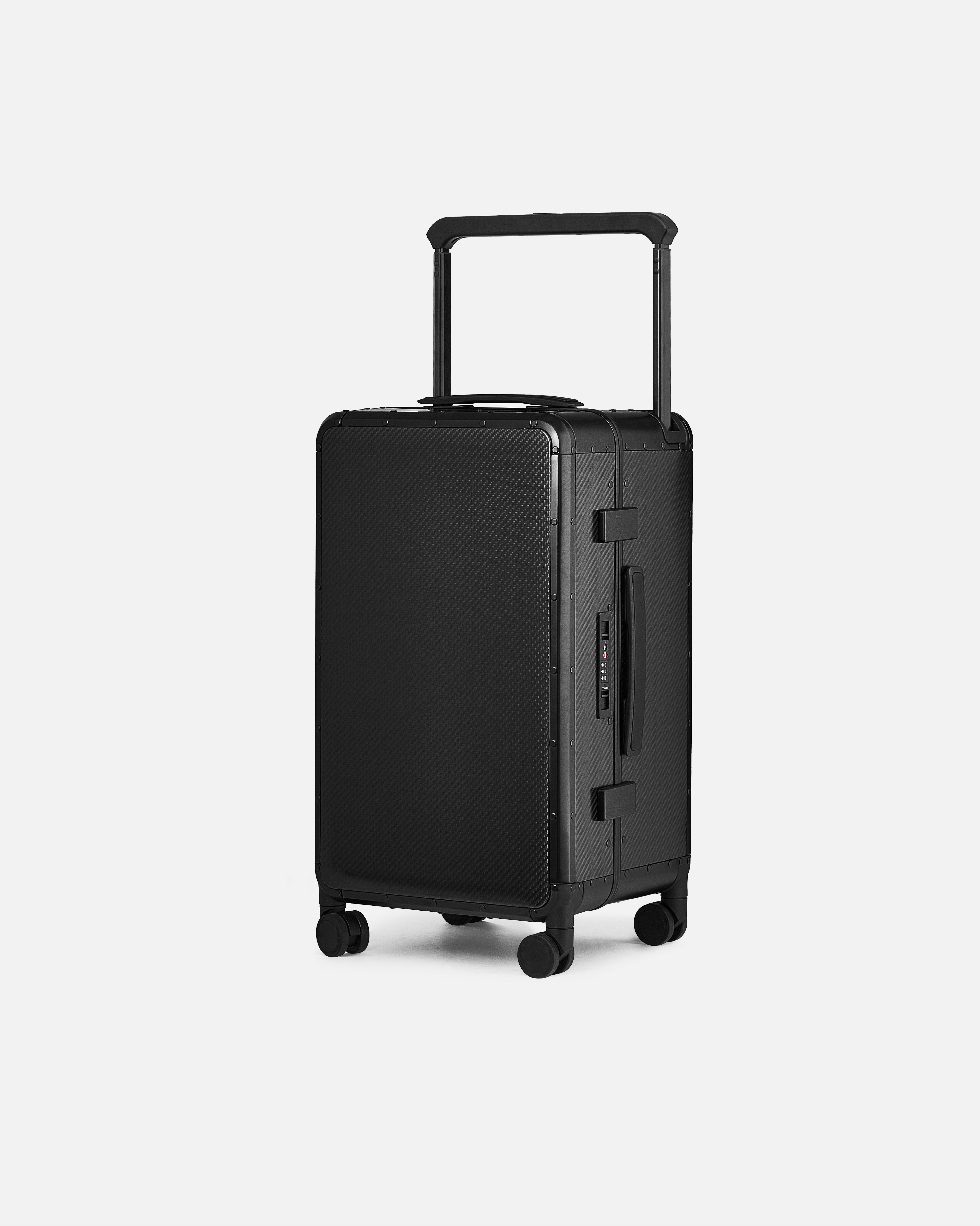 Carbon S 2.0 Carbon Fiber Suitcase Black Medium Trunk