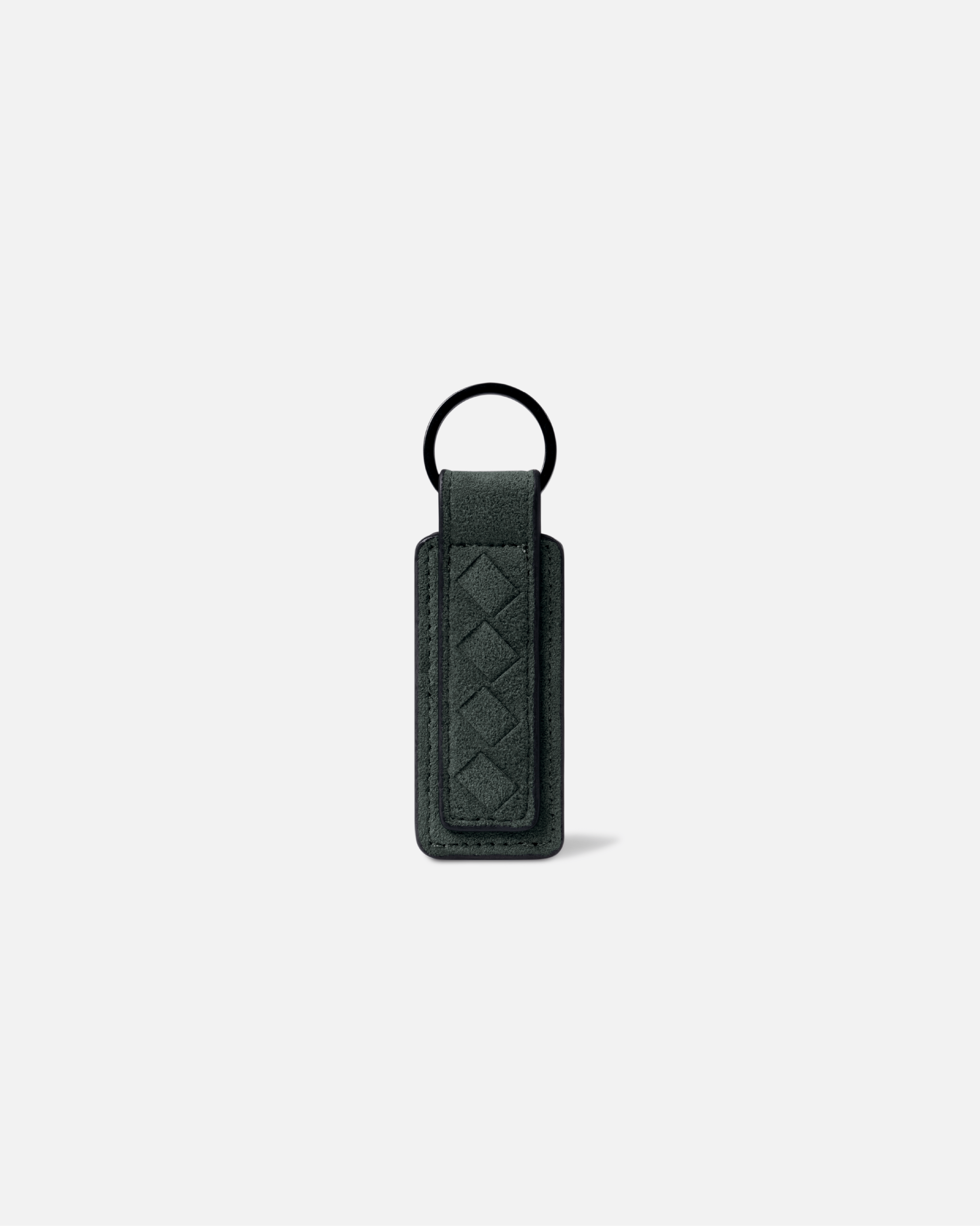 Alcantara Keychain Tag Green