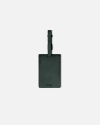 Alcantara Luggage Tag Green