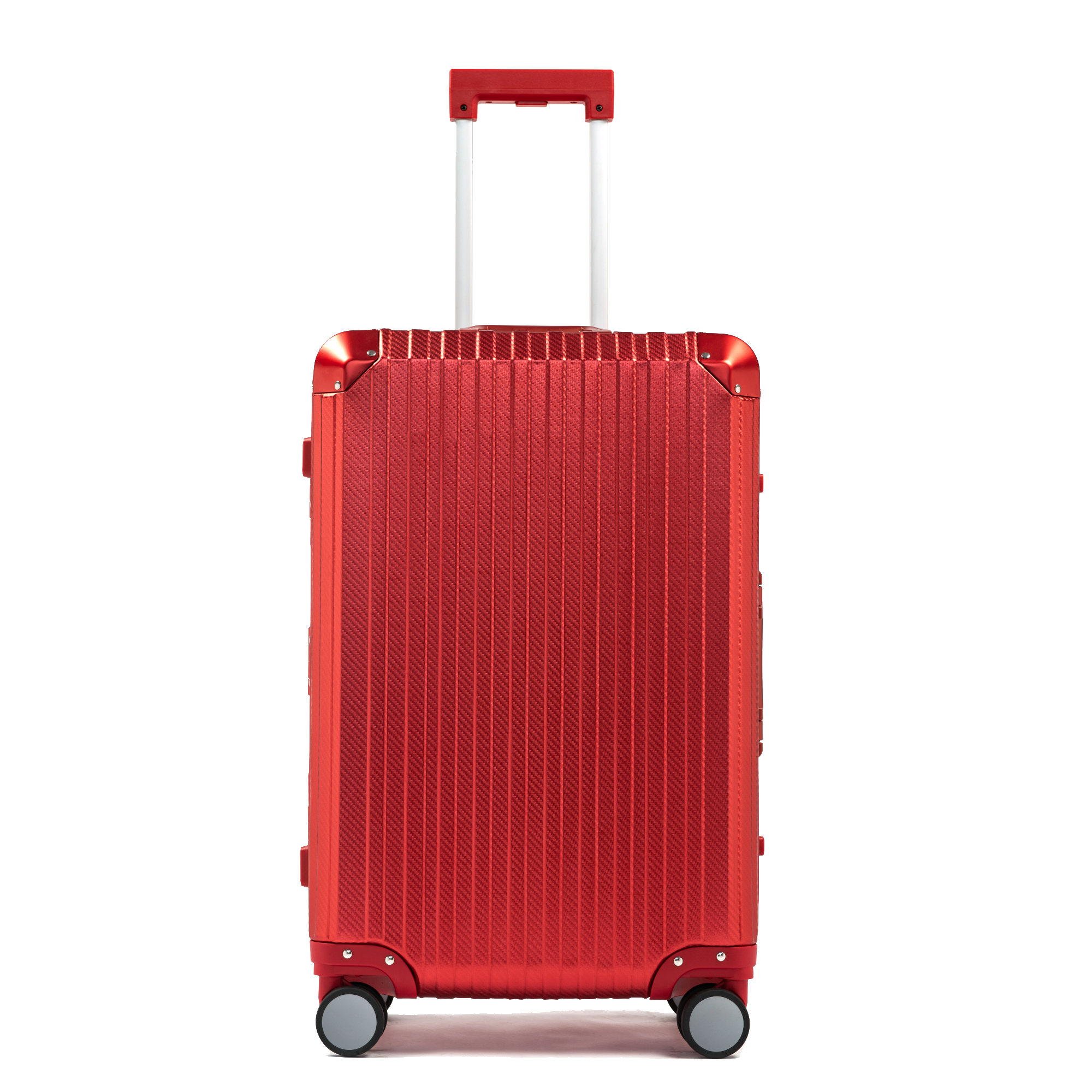 TREK Aluminum Suitcase Red MVST