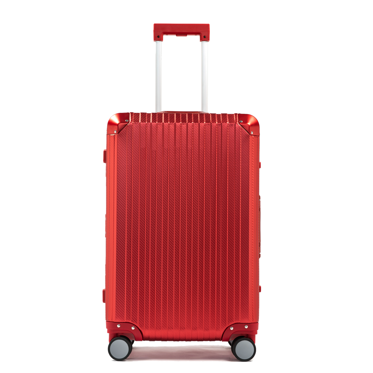 TREK Aluminum Suitcase Red | MVST