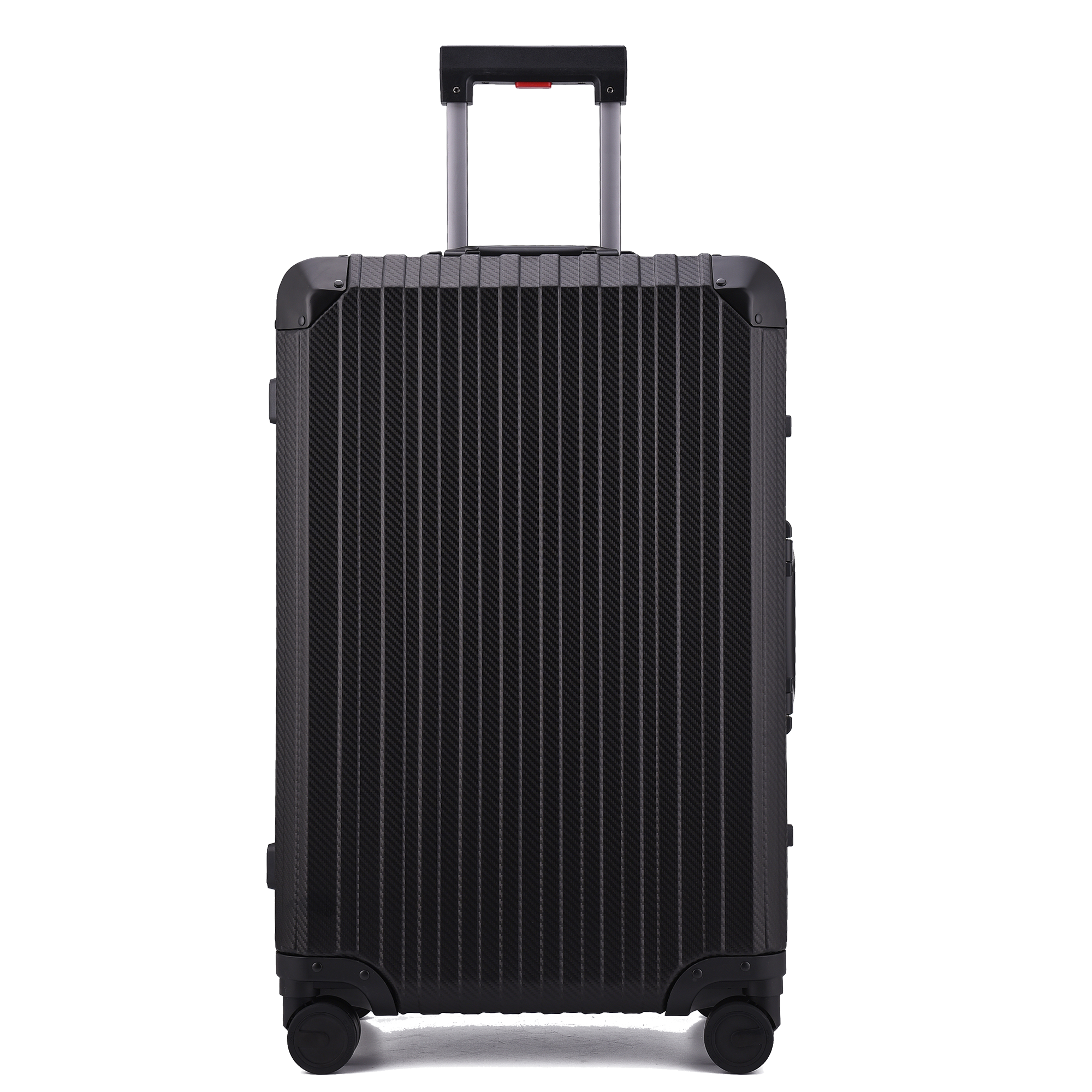 TREK Aluminum Suitcase Black