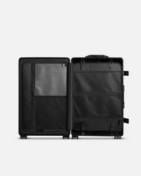 SPACE Aluminum Suitcase Gunmetal Carry-On