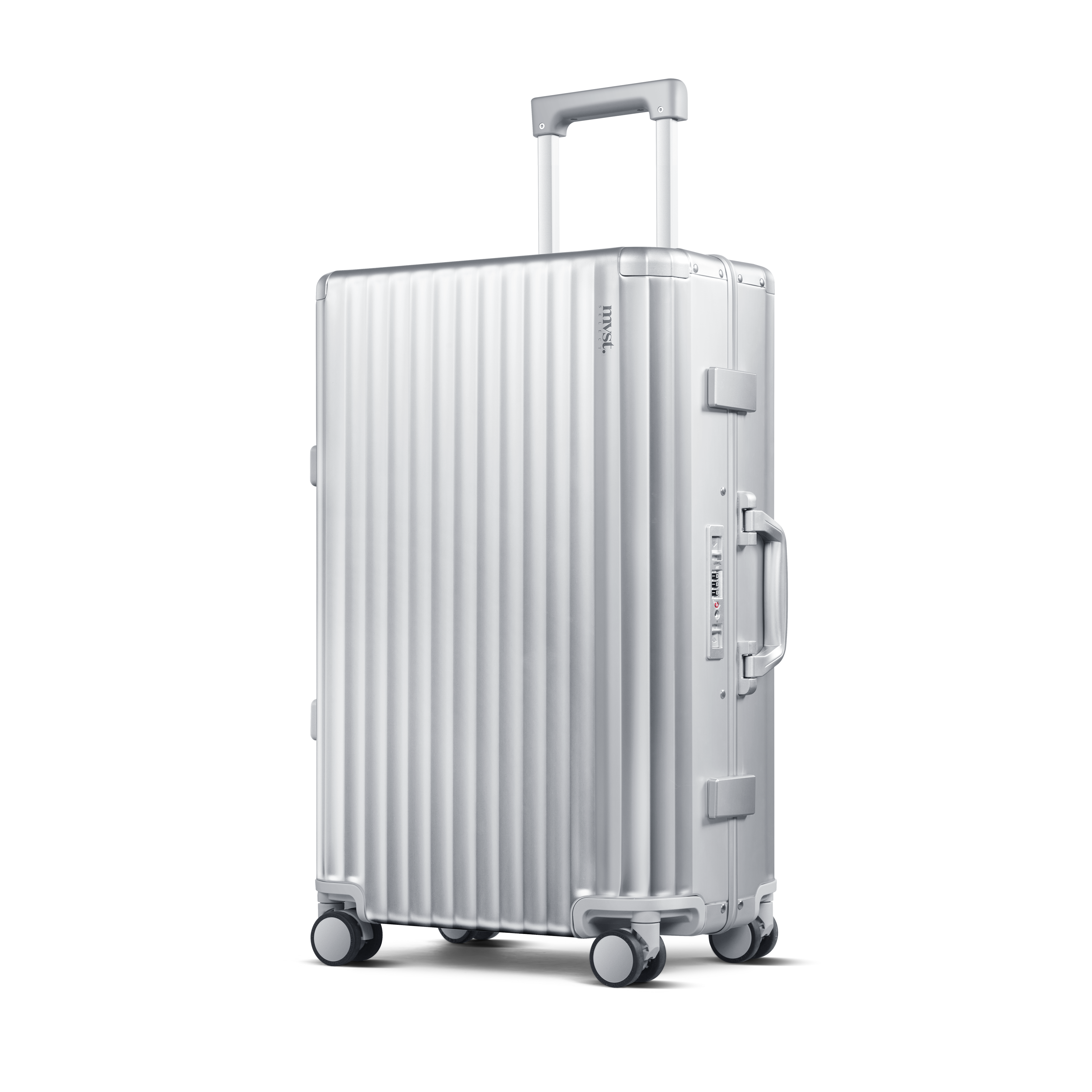 SPACE Aluminum Suitcase Silver MVST