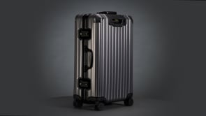 TREK Aluminum Suitcase Gunmetal