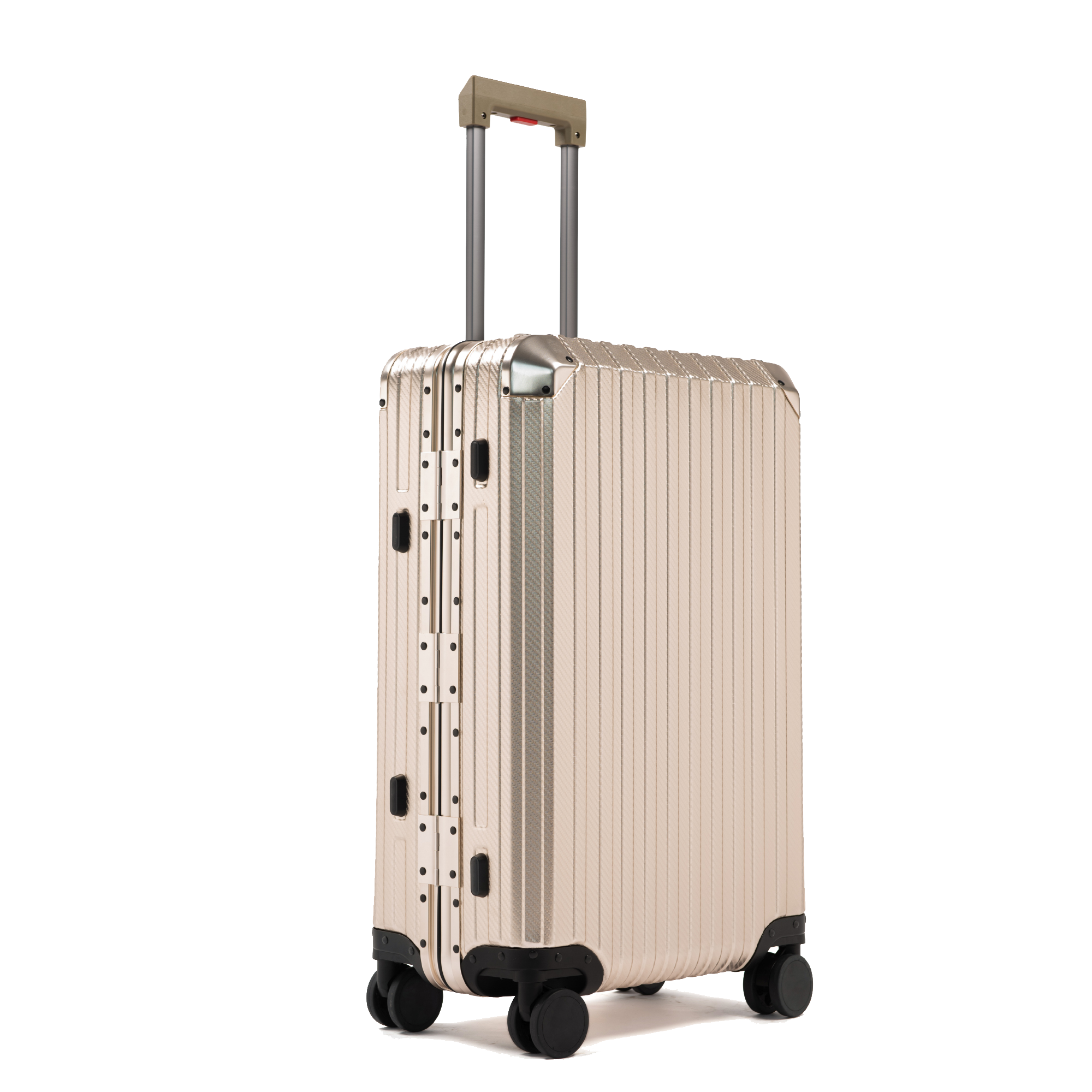 TREK Aluminum Suitcase Champagne MVST
