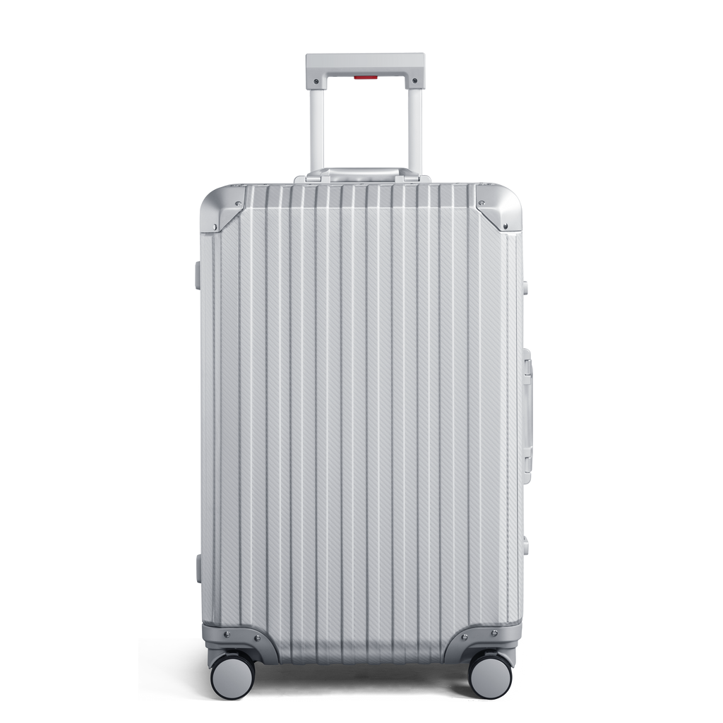 TREK アルミニウム スーツケース シルバー MVST